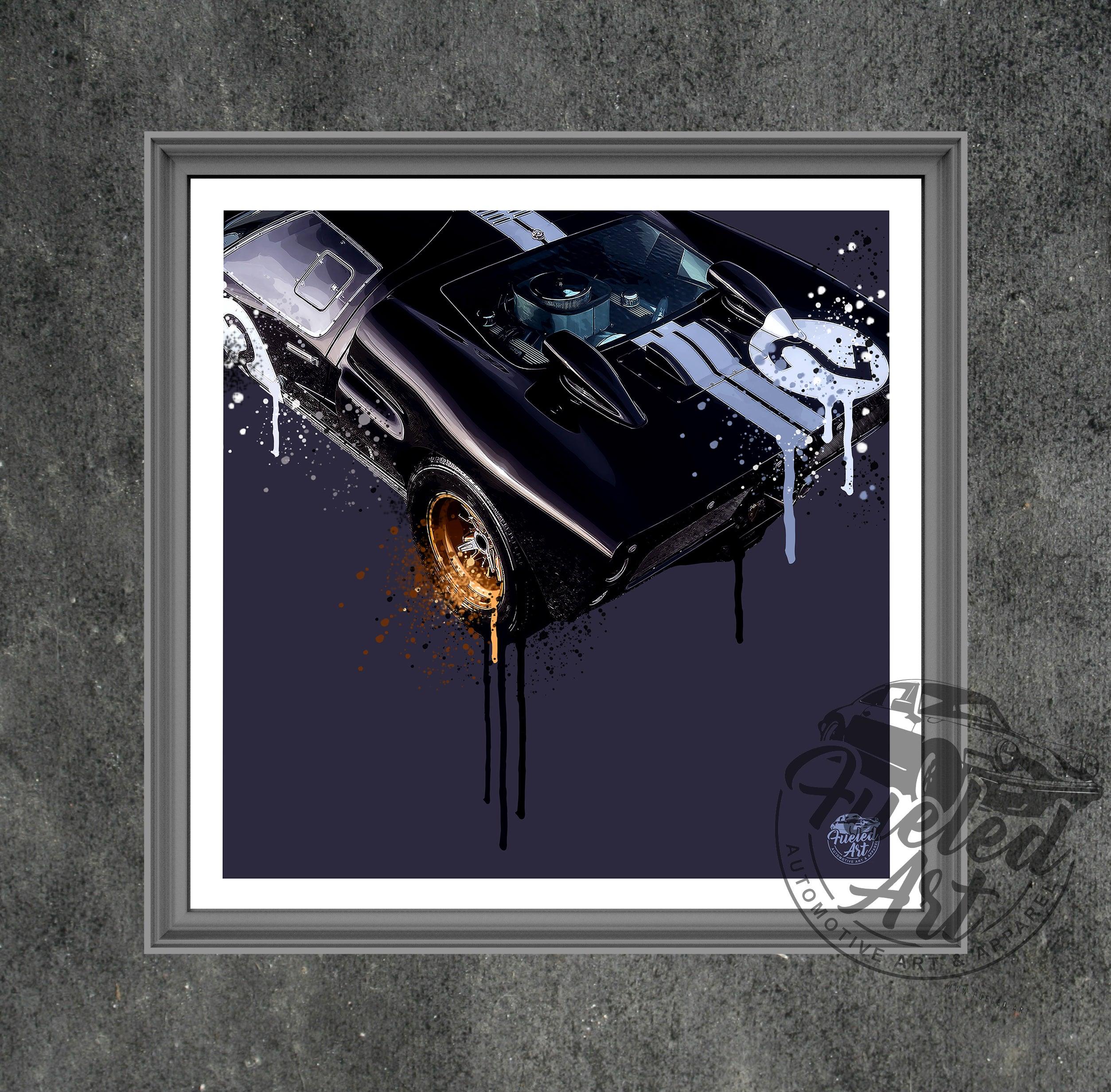 Ford GT40 Print - Fueled.art