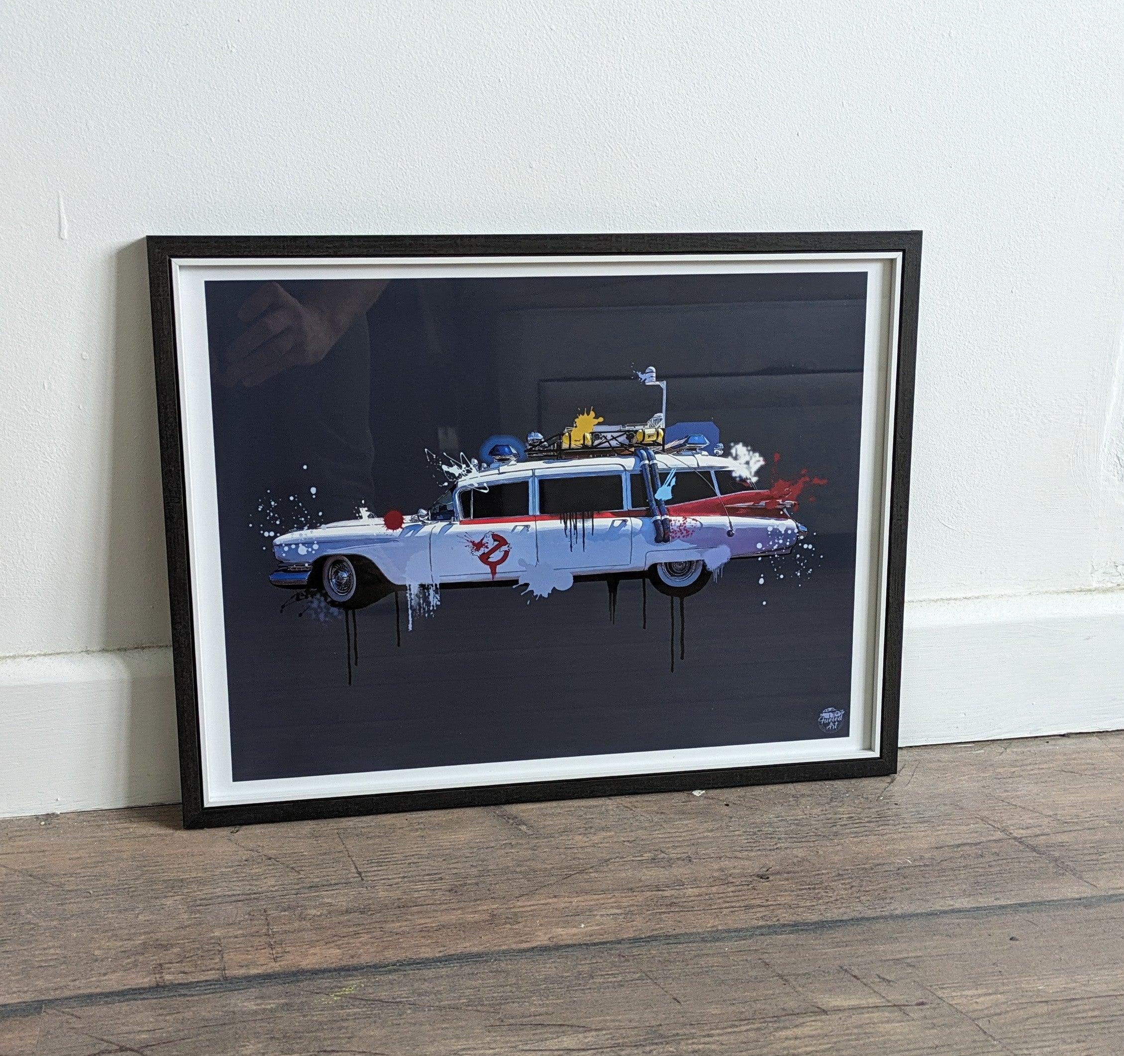 Ghostbusters Ecto 1 Print - Fueled.art