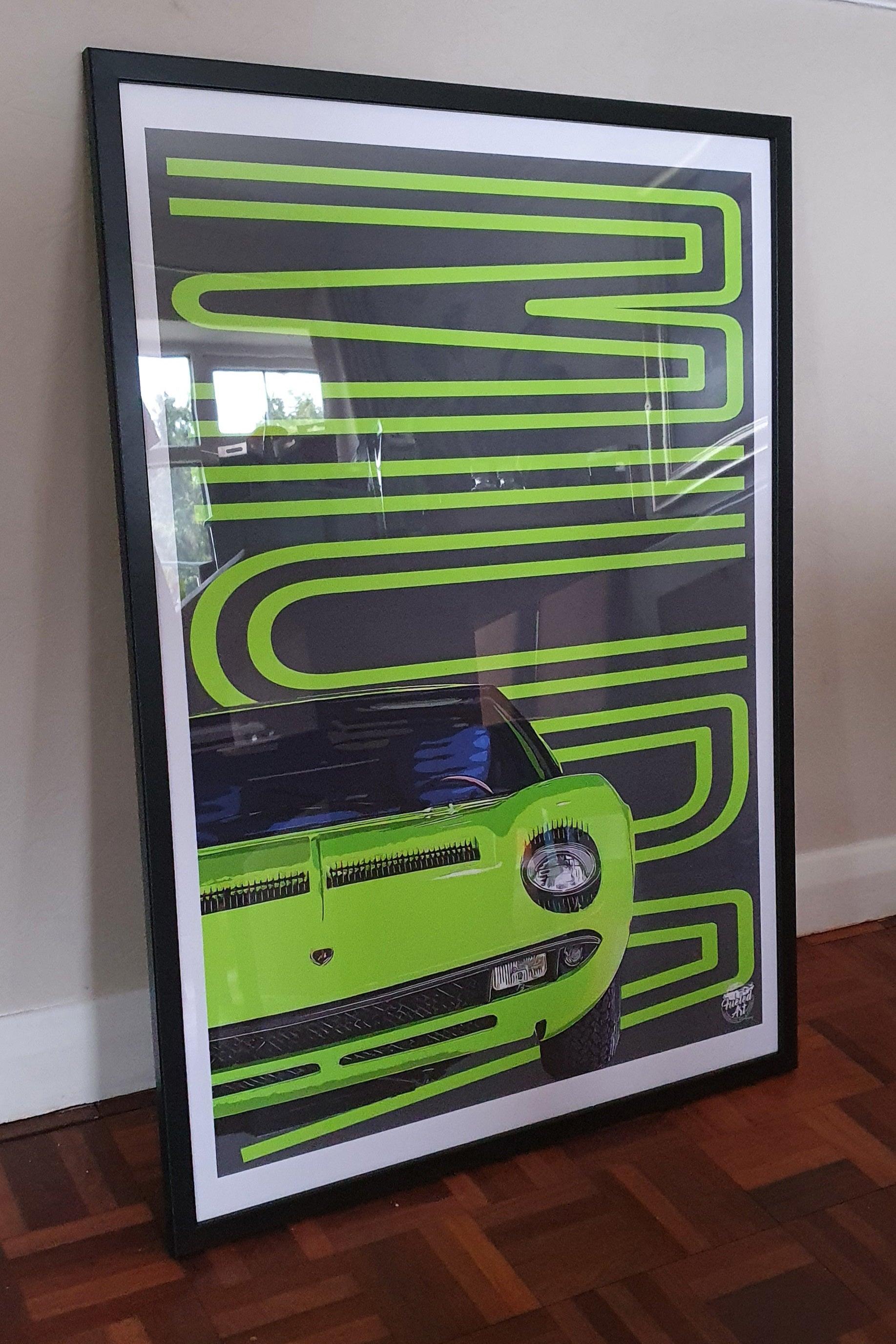 Lamborghini Miura Print - Fueled.art