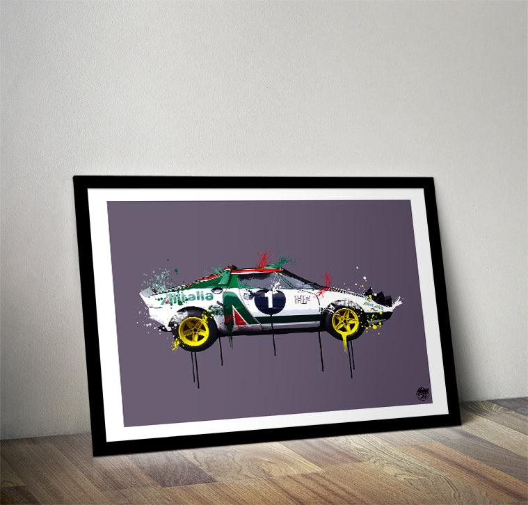 Lancia Stratos Print - Fueled.art