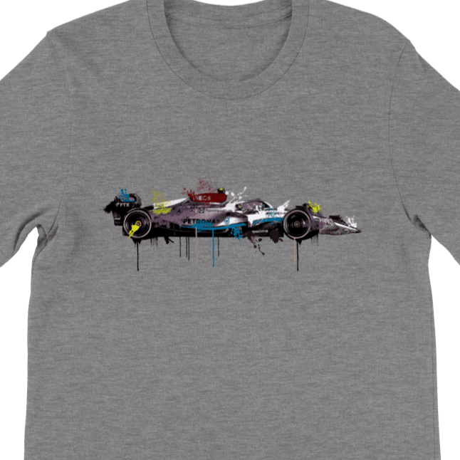 Lewis Hamilton Mercedes F1 - Unisex Crewneck T-shirt - Fueled.art