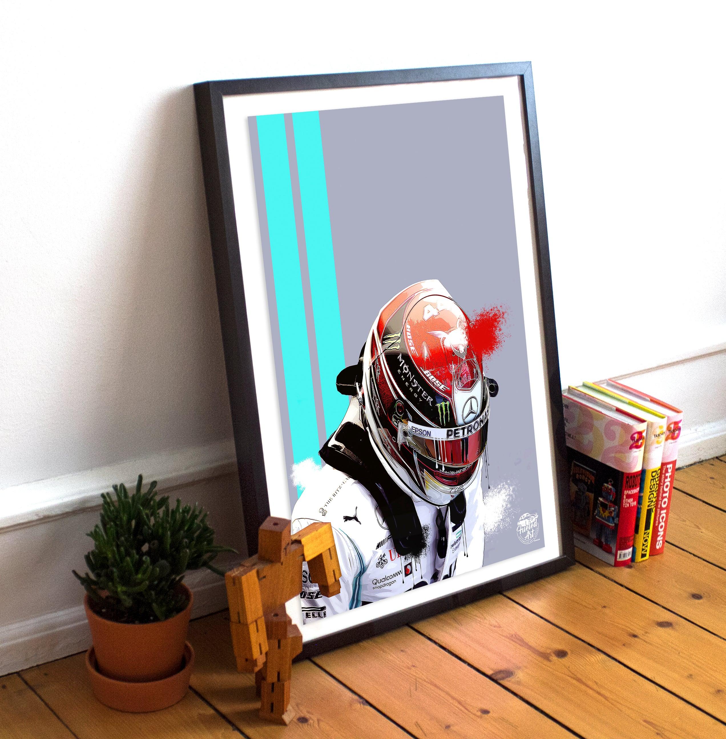 Lewis Hamilton Print - Fueled.art