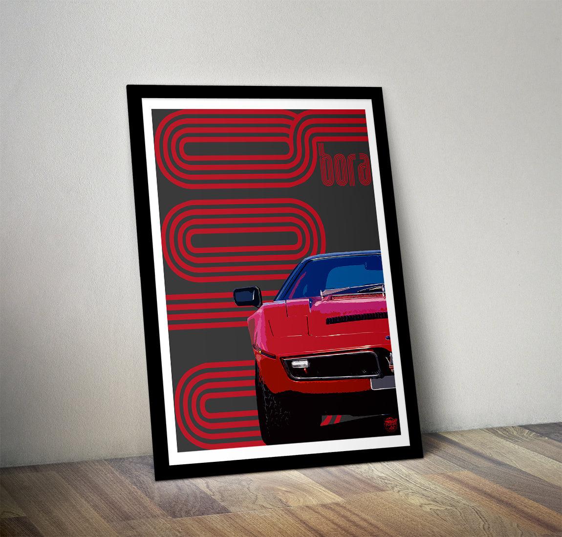 Maserati Bora Print - Fueled.art