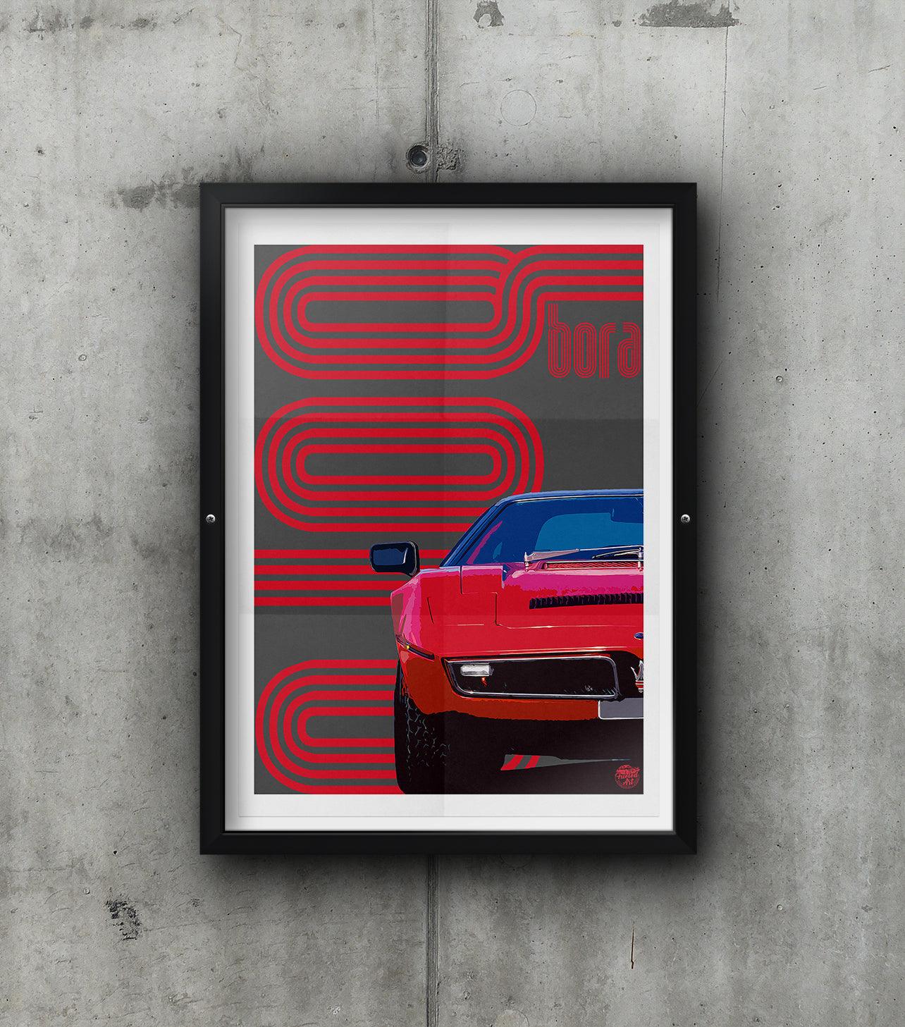 Maserati Bora Print - Fueled.art