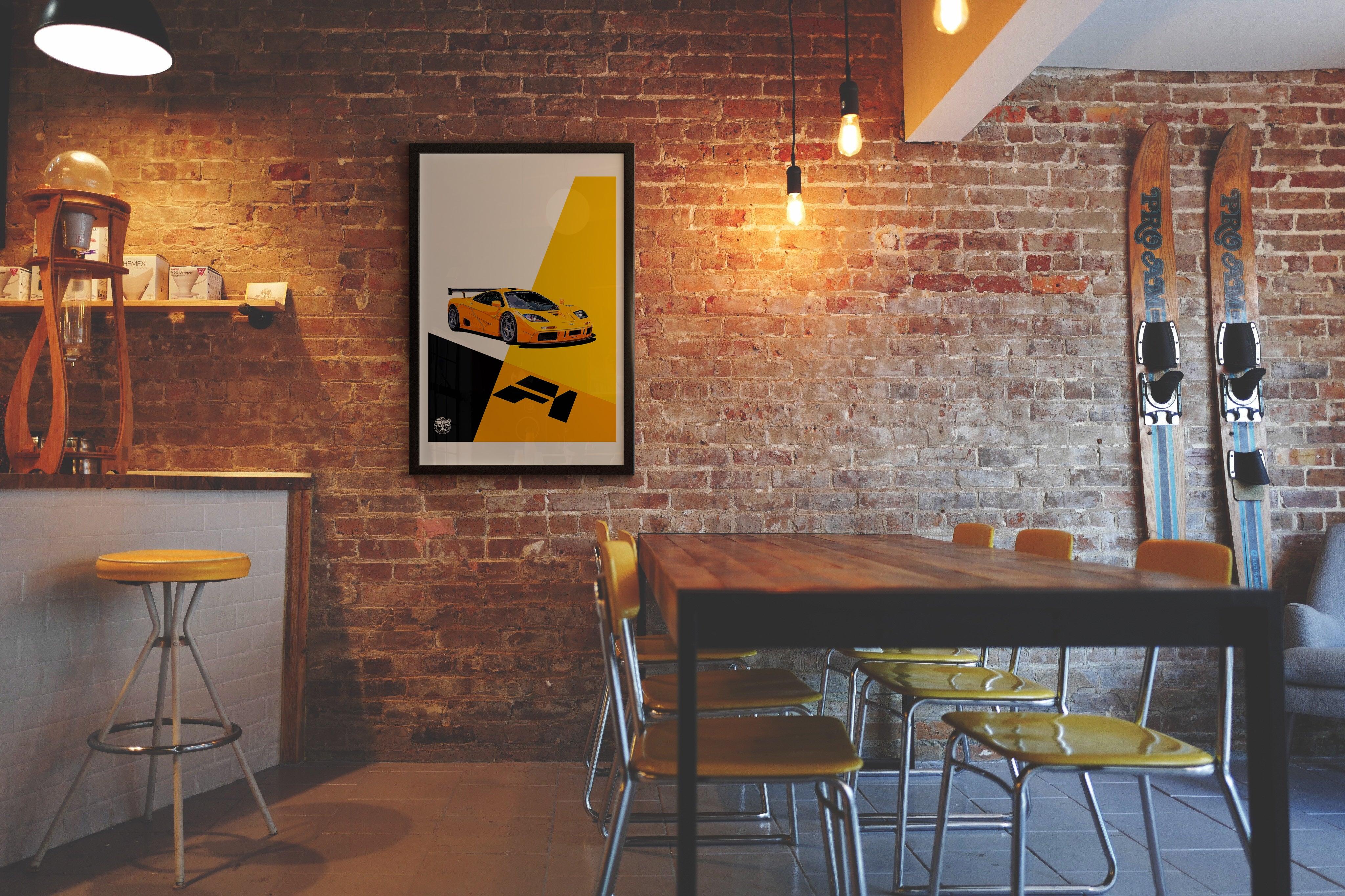 McLaren F1 LM print - Fueled.art