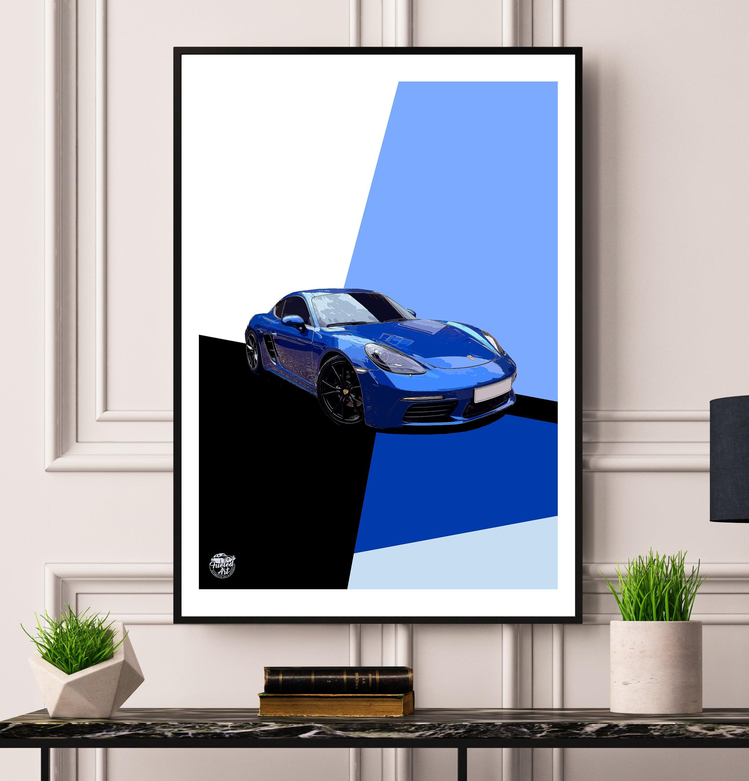 Porsche 718 982 Cayman Print - Fueled.art