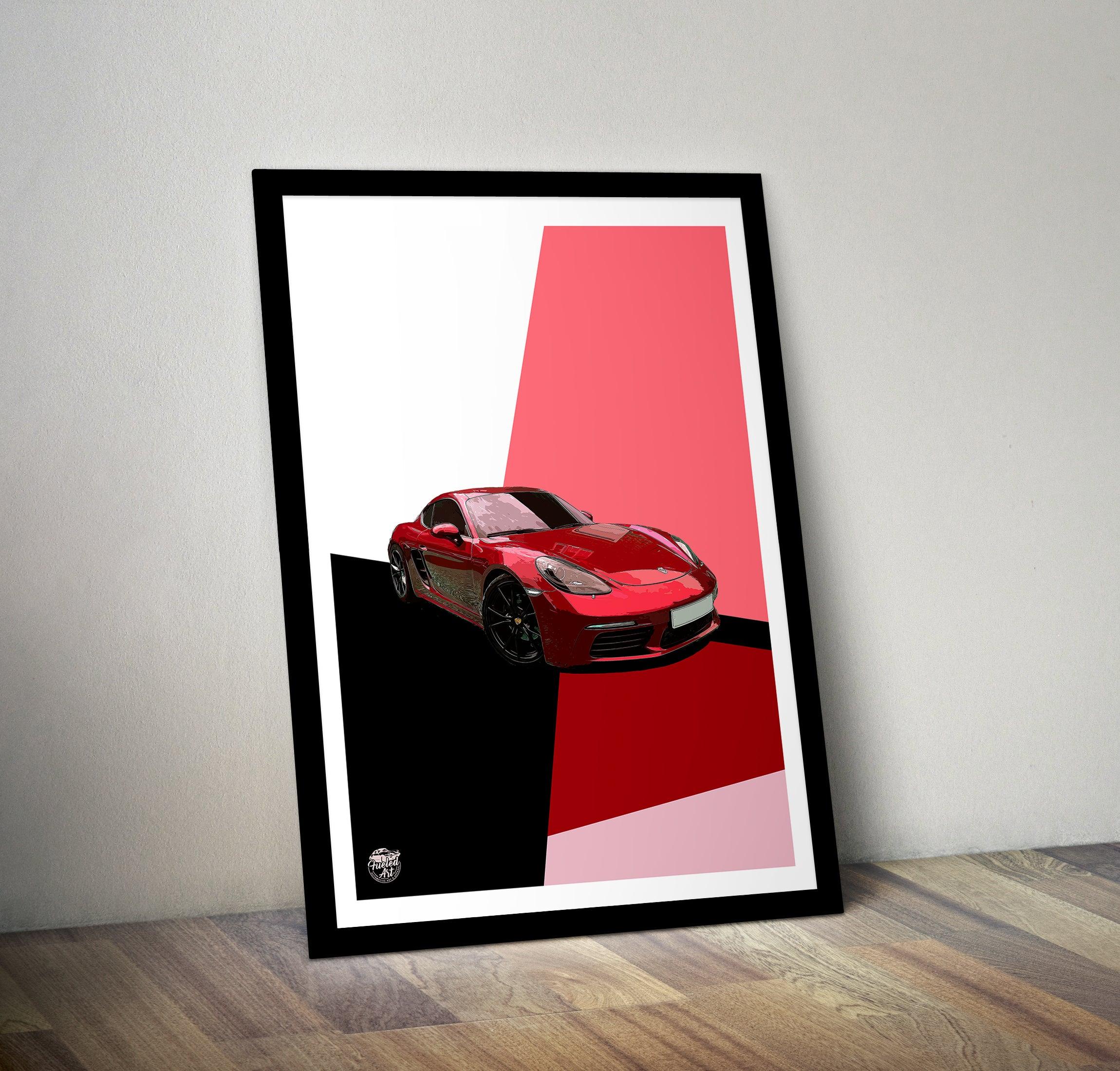 Porsche 718 982 Cayman Print - Fueled.art