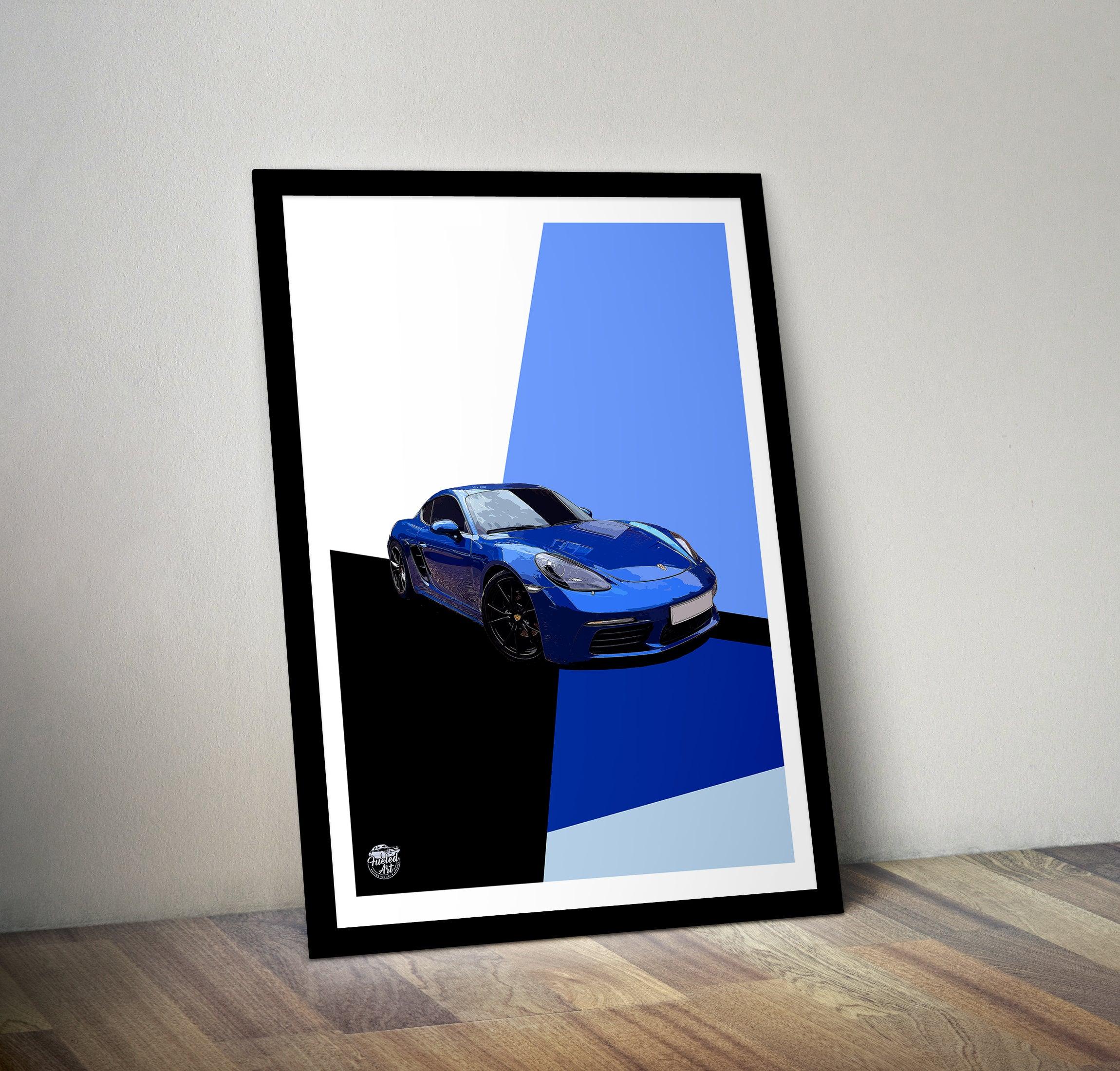 Porsche 718 982 Cayman Print - Fueled.art