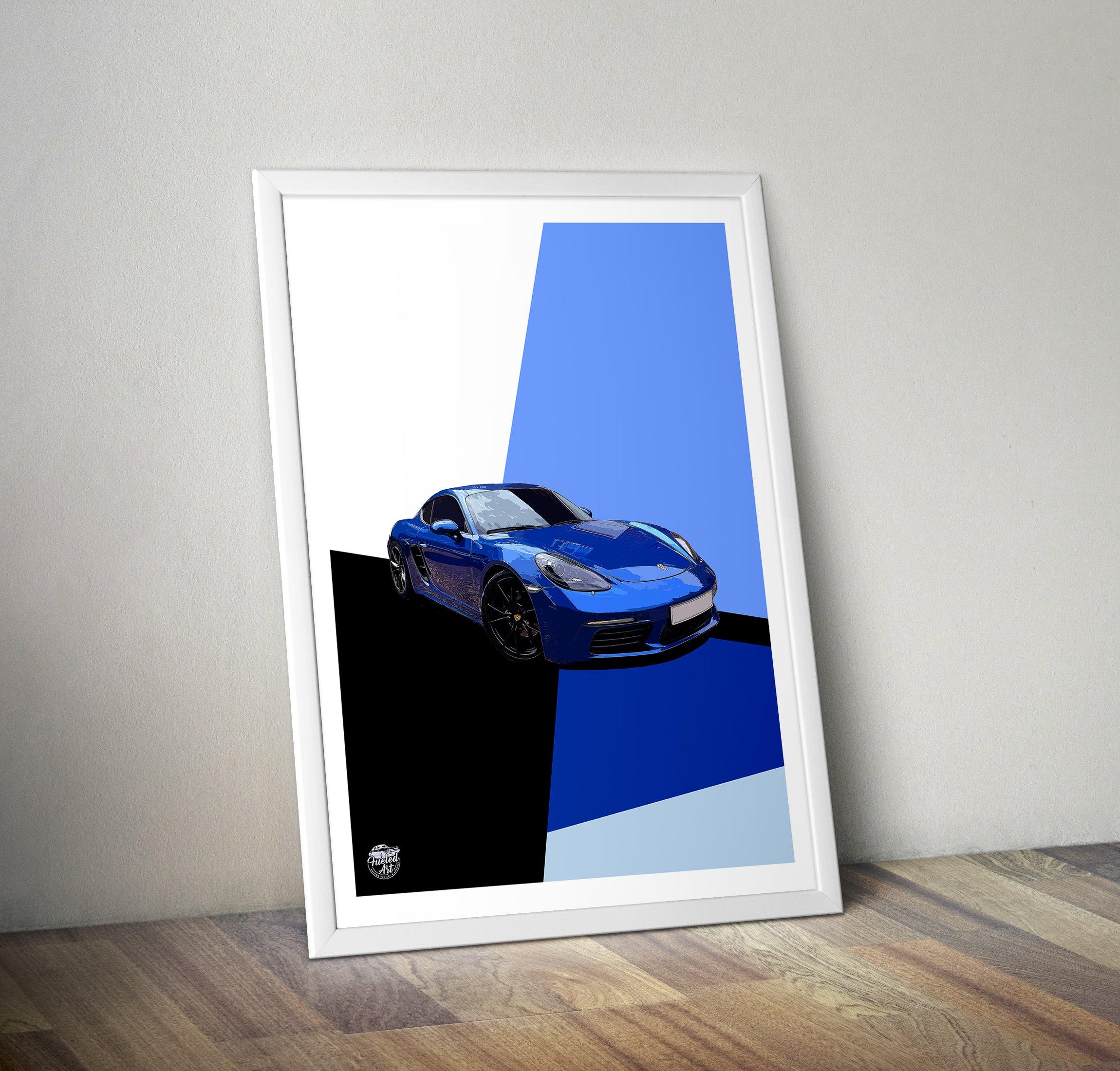 Porsche 718 982 Cayman Print - Fueled.art