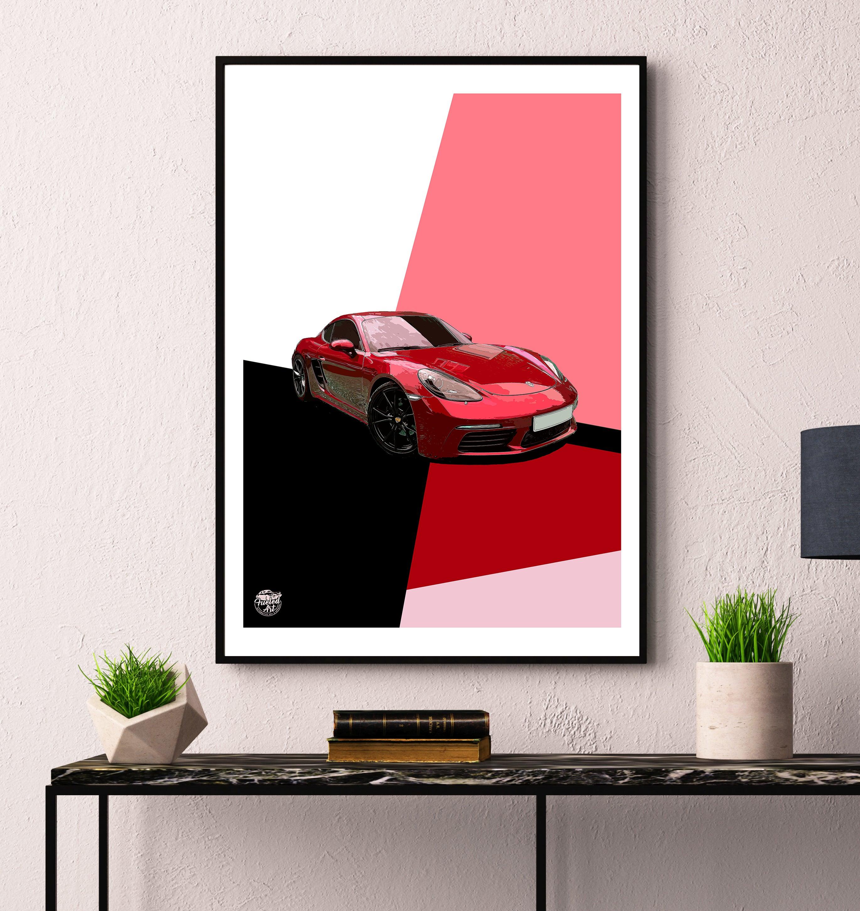 Porsche 718 982 Cayman Print - Fueled.art