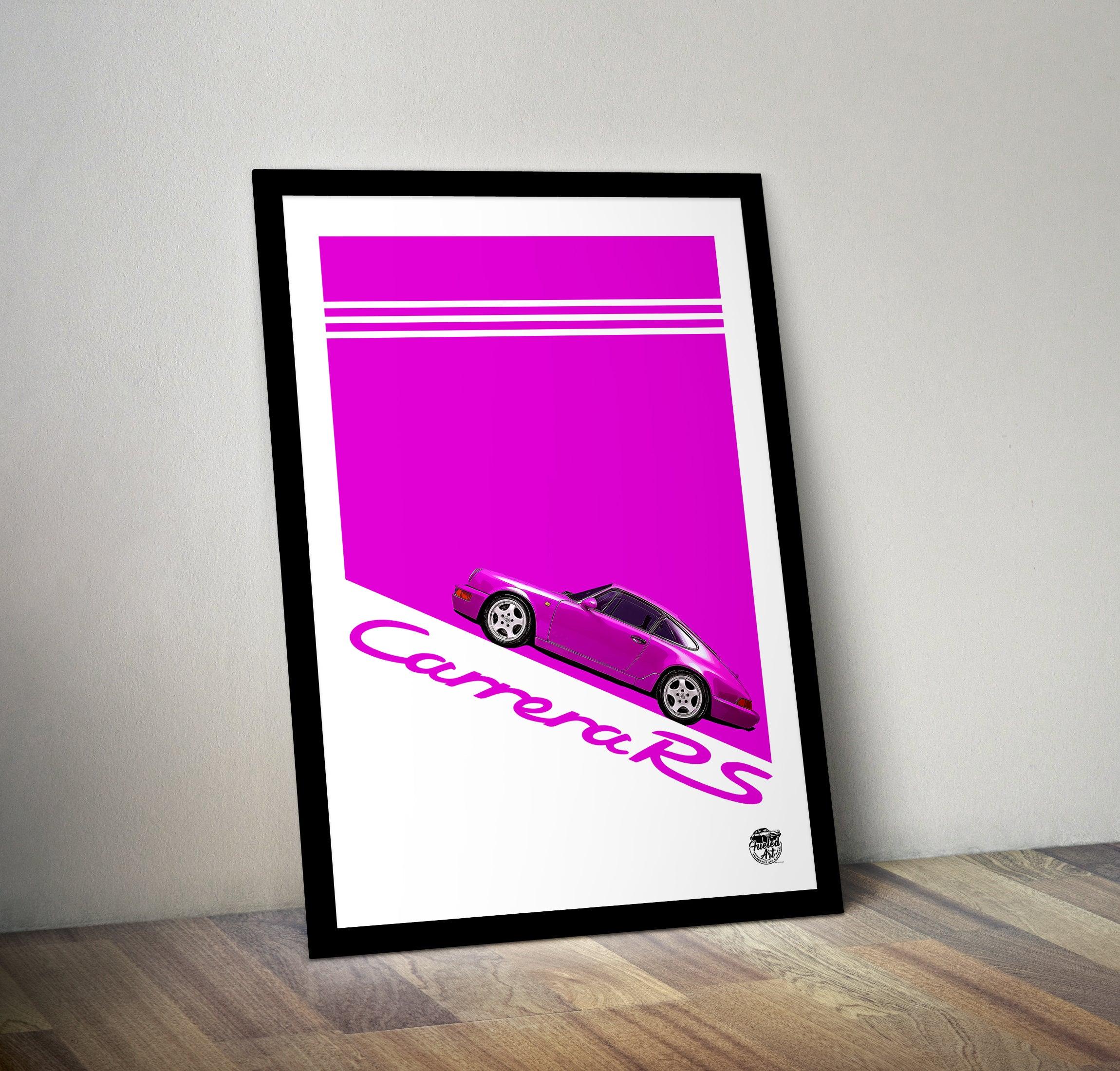 Porsche 911 964 Carrera RS Print - Fueled.art