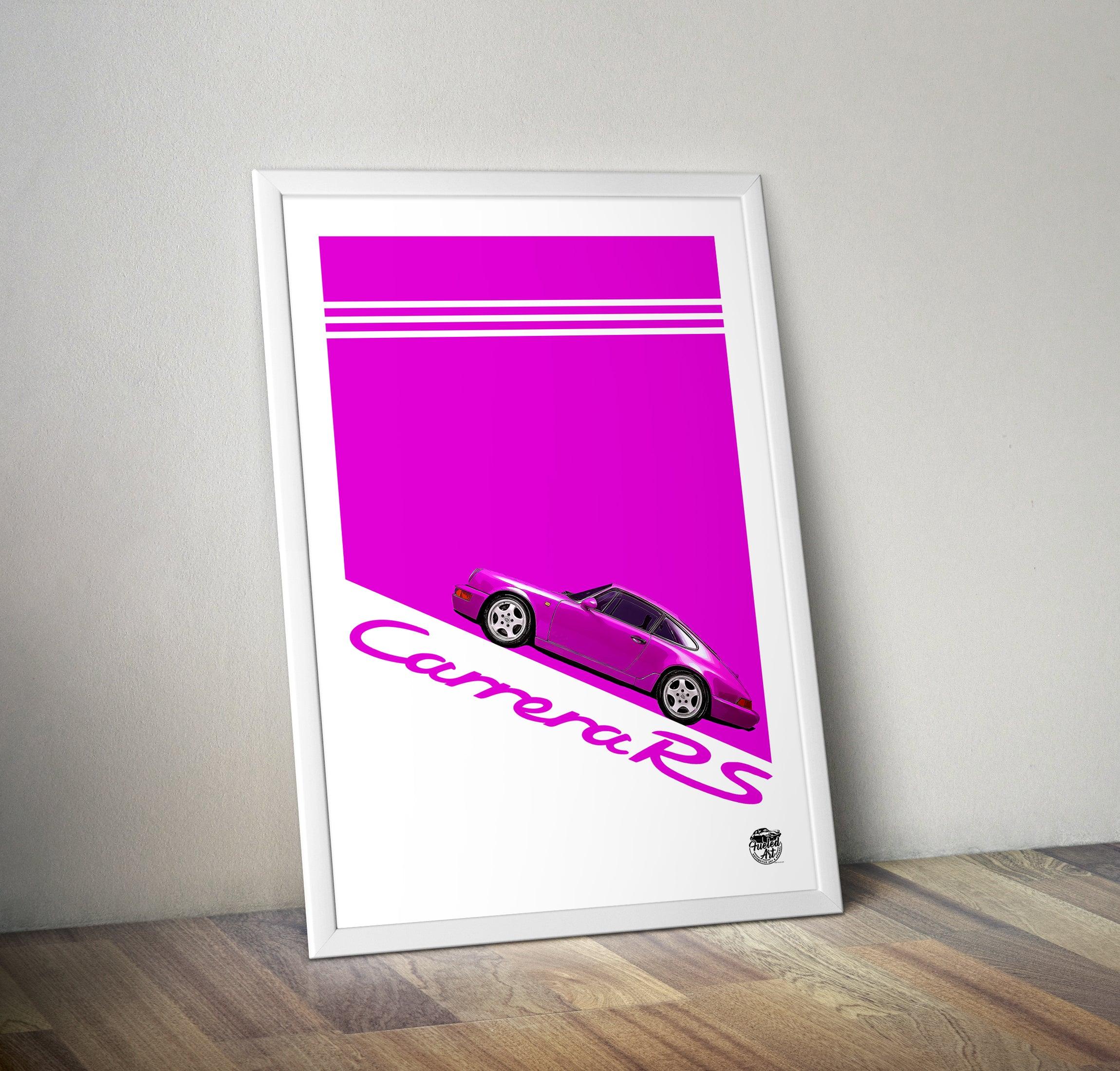 Porsche 911 964 Carrera RS Print - Fueled.art