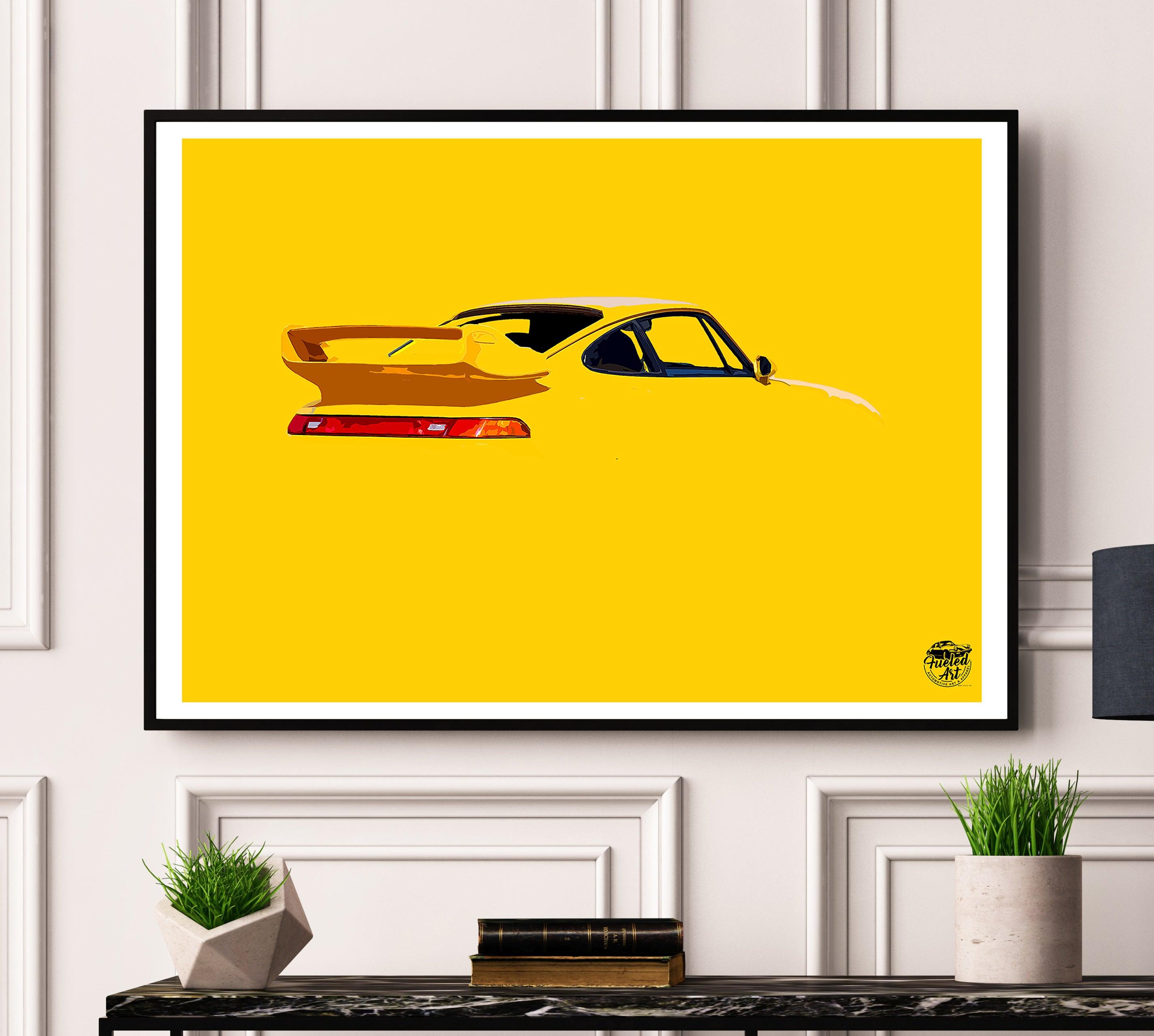 Porsche 911 993 GT2 RS Print - Fueled.art