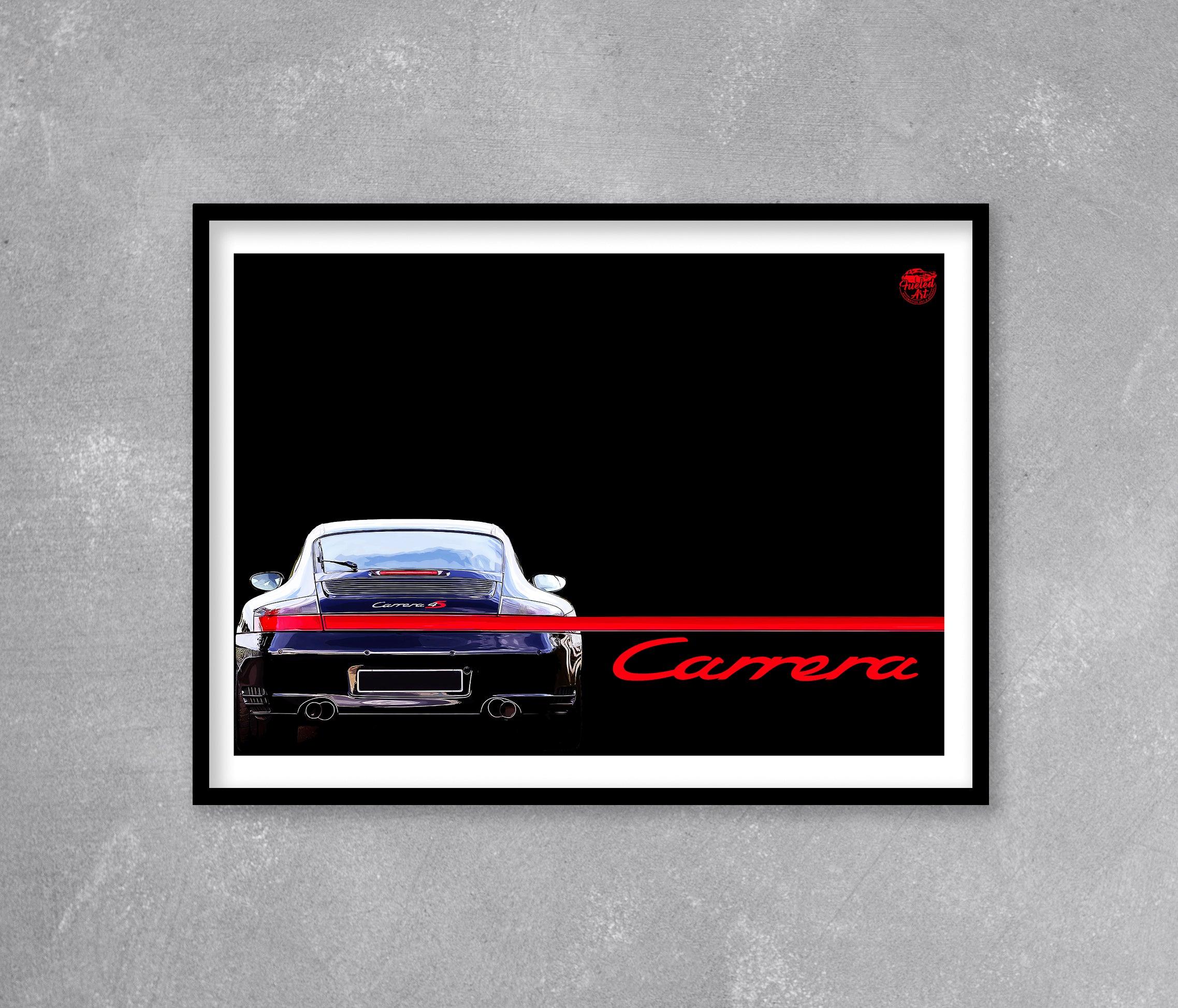 Porsche 911 996 Carrera 4S Print - Fueled.art