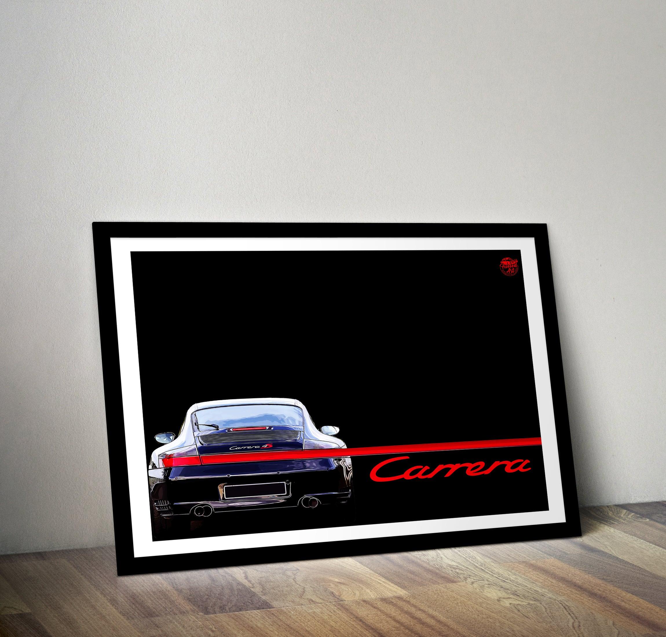 Porsche 911 996 Carrera 4S Print - Fueled.art