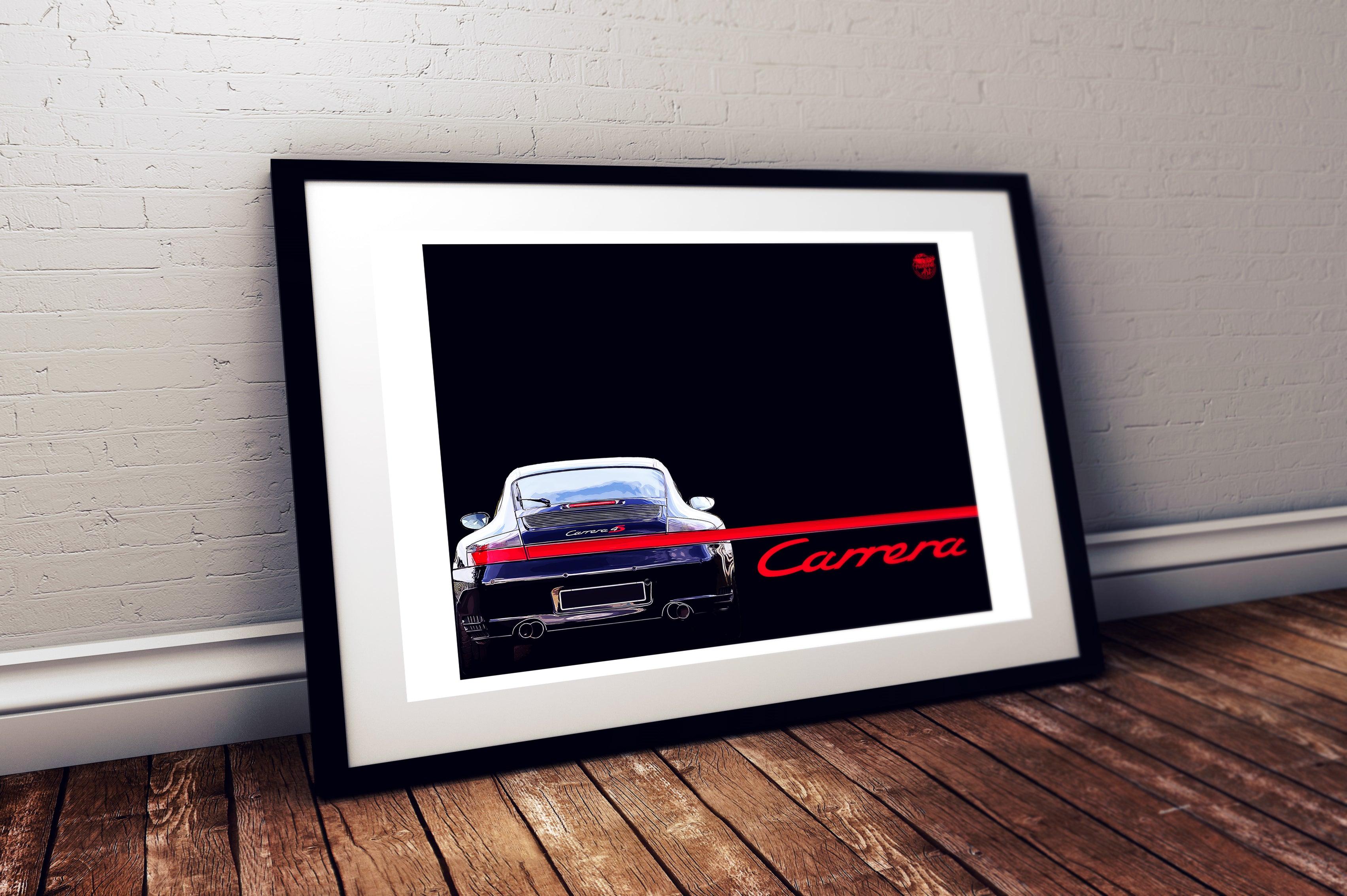 Porsche 911 996 Carrera 4S Print - Fueled.art