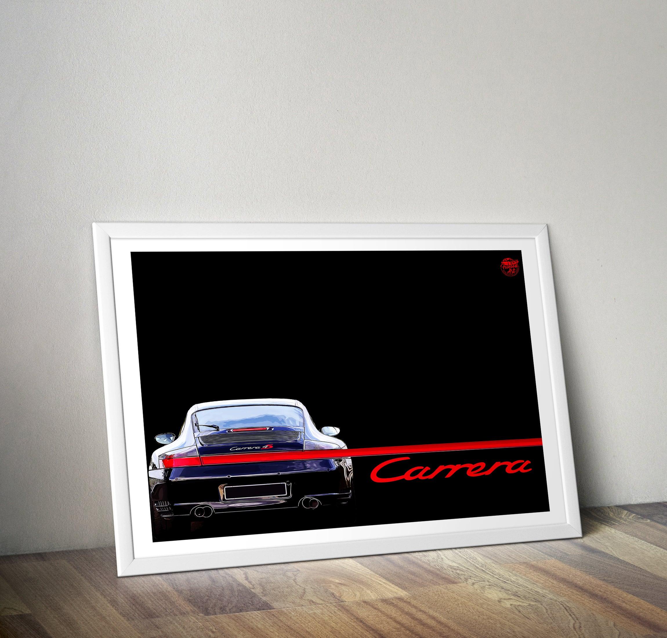 Porsche 911 996 Carrera 4S Print - Fueled.art