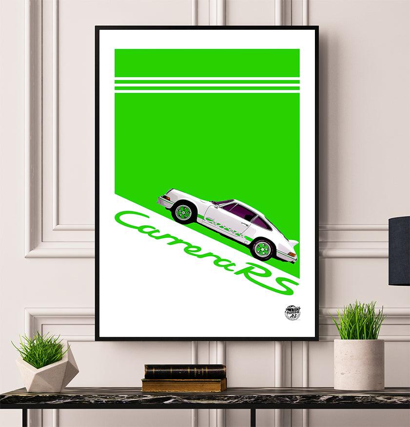 Porsche 911 Carrera 2.7 RS Print - Fueled.art