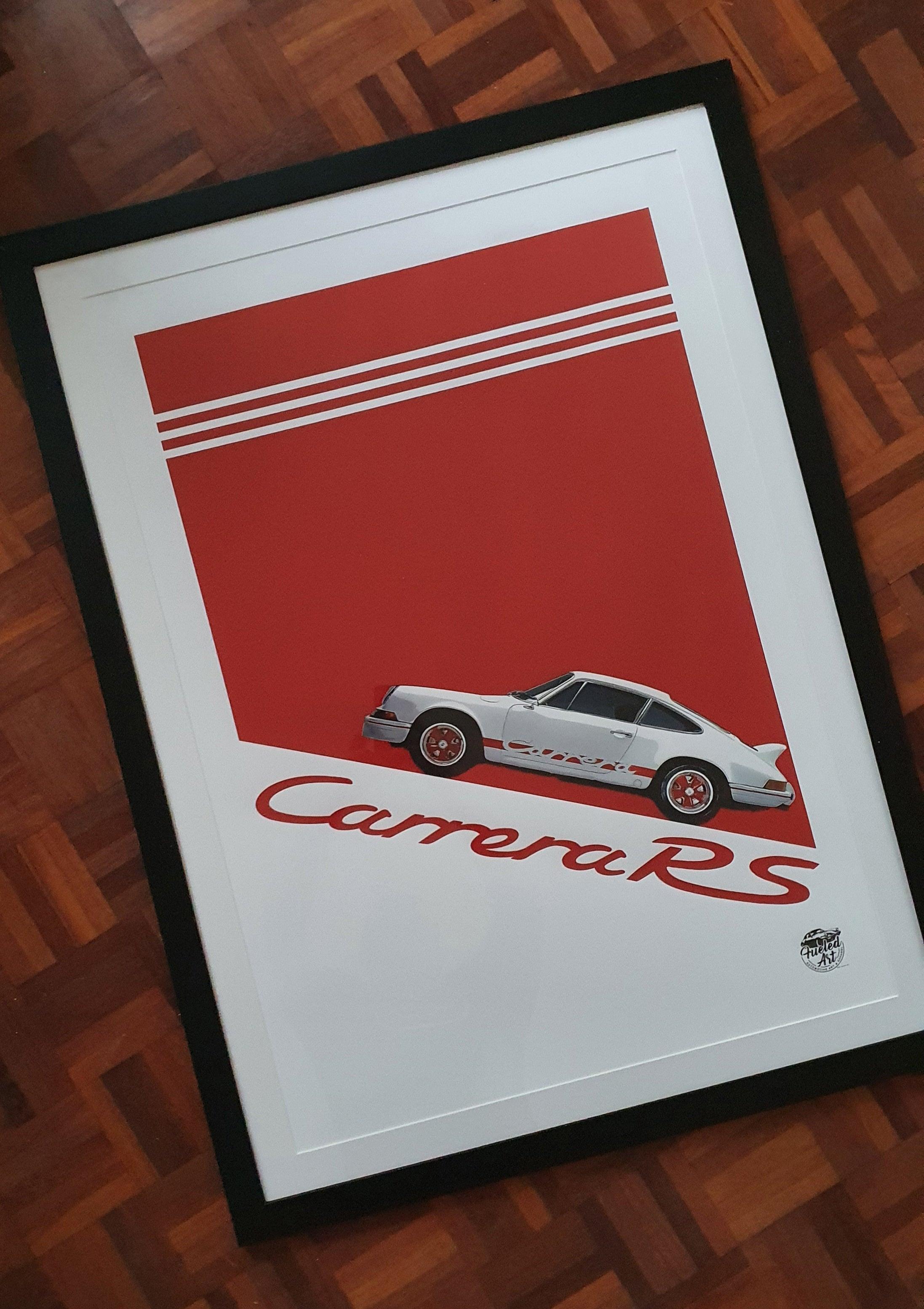 Porsche 911 Carrera 2.7 RS Print - Fueled.art