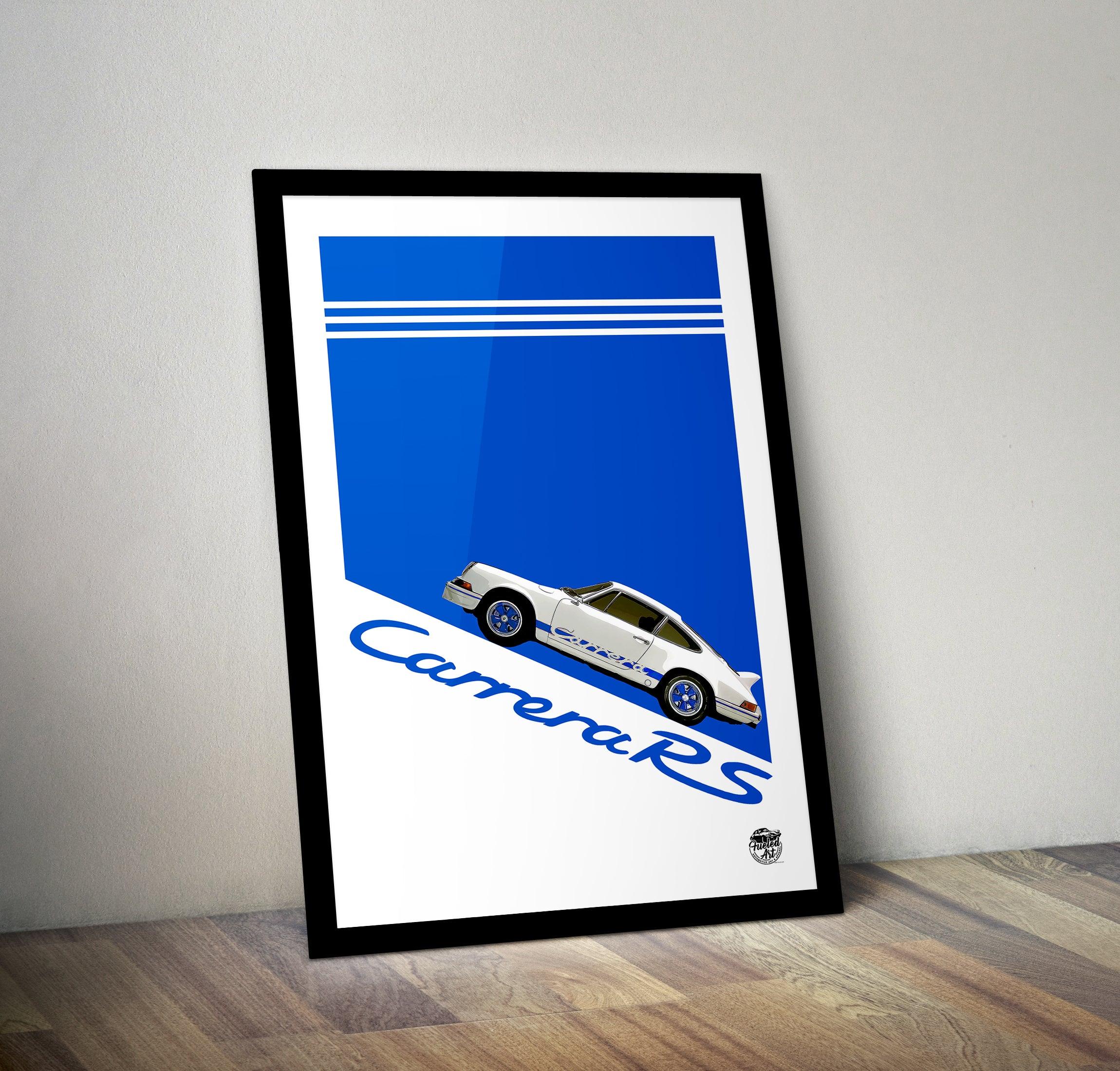 Porsche 911 Carrera 2.7 RS Print - Fueled.art