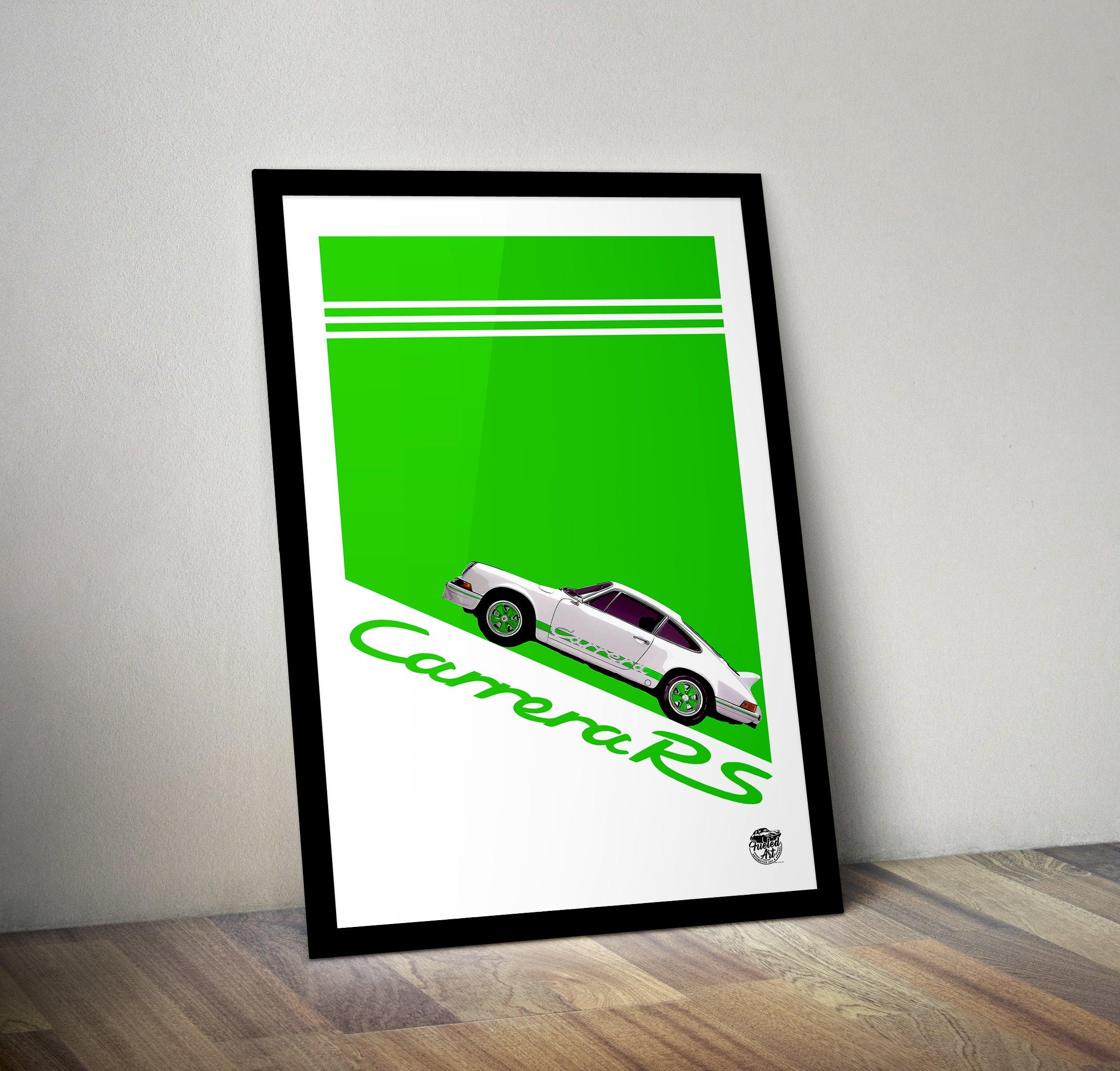 Porsche 911 Carrera 2.7 RS Print - Fueled.art