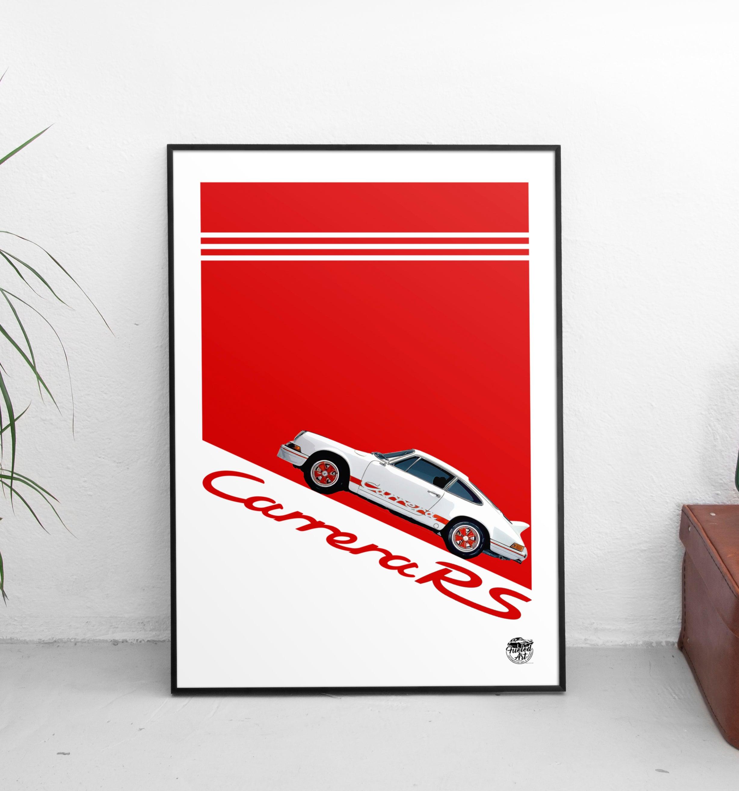 Porsche 911 Carrera 2.7 RS Print - Fueled.art