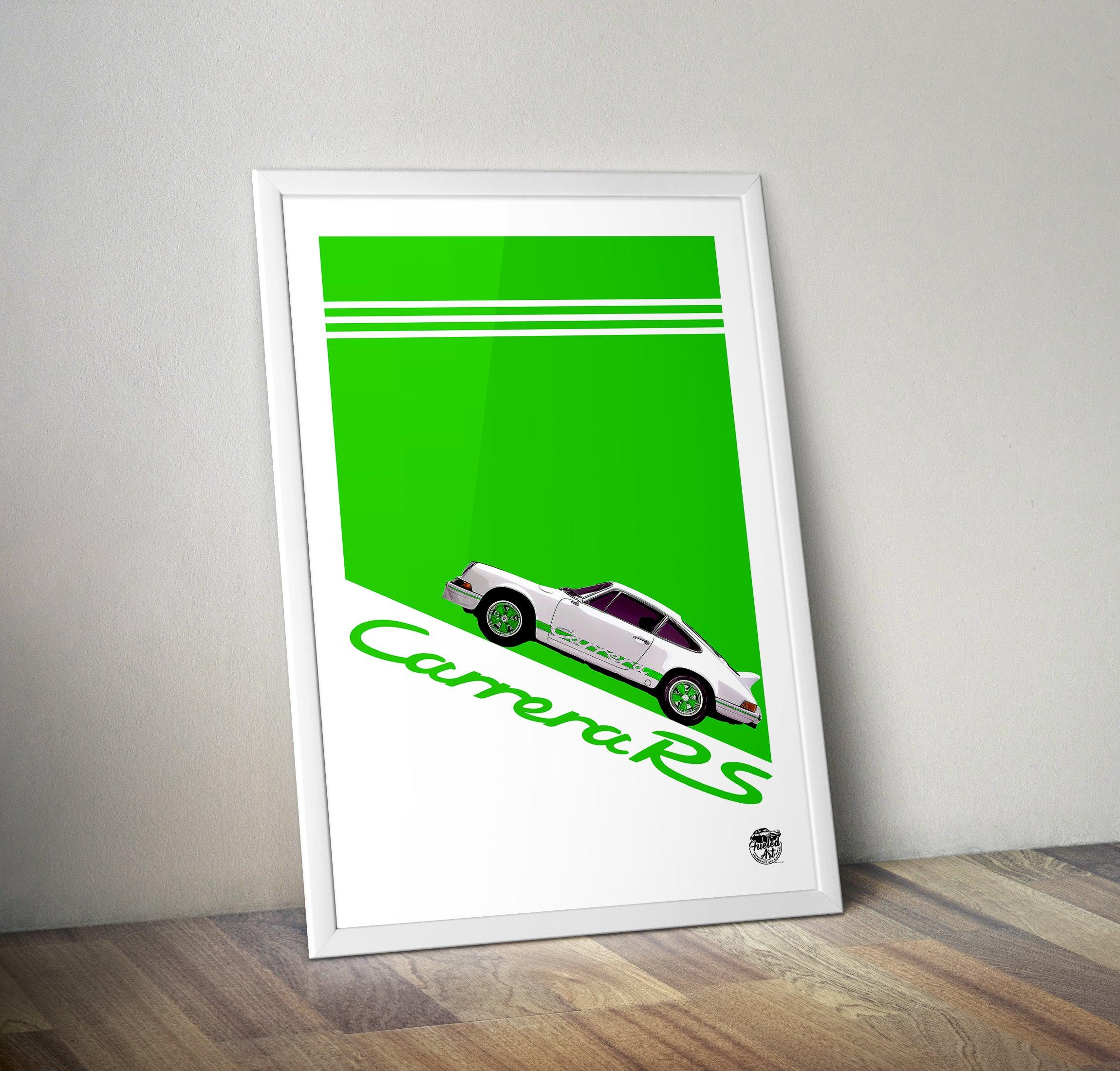 Porsche 911 Carrera 2.7 RS Print - Fueled.art