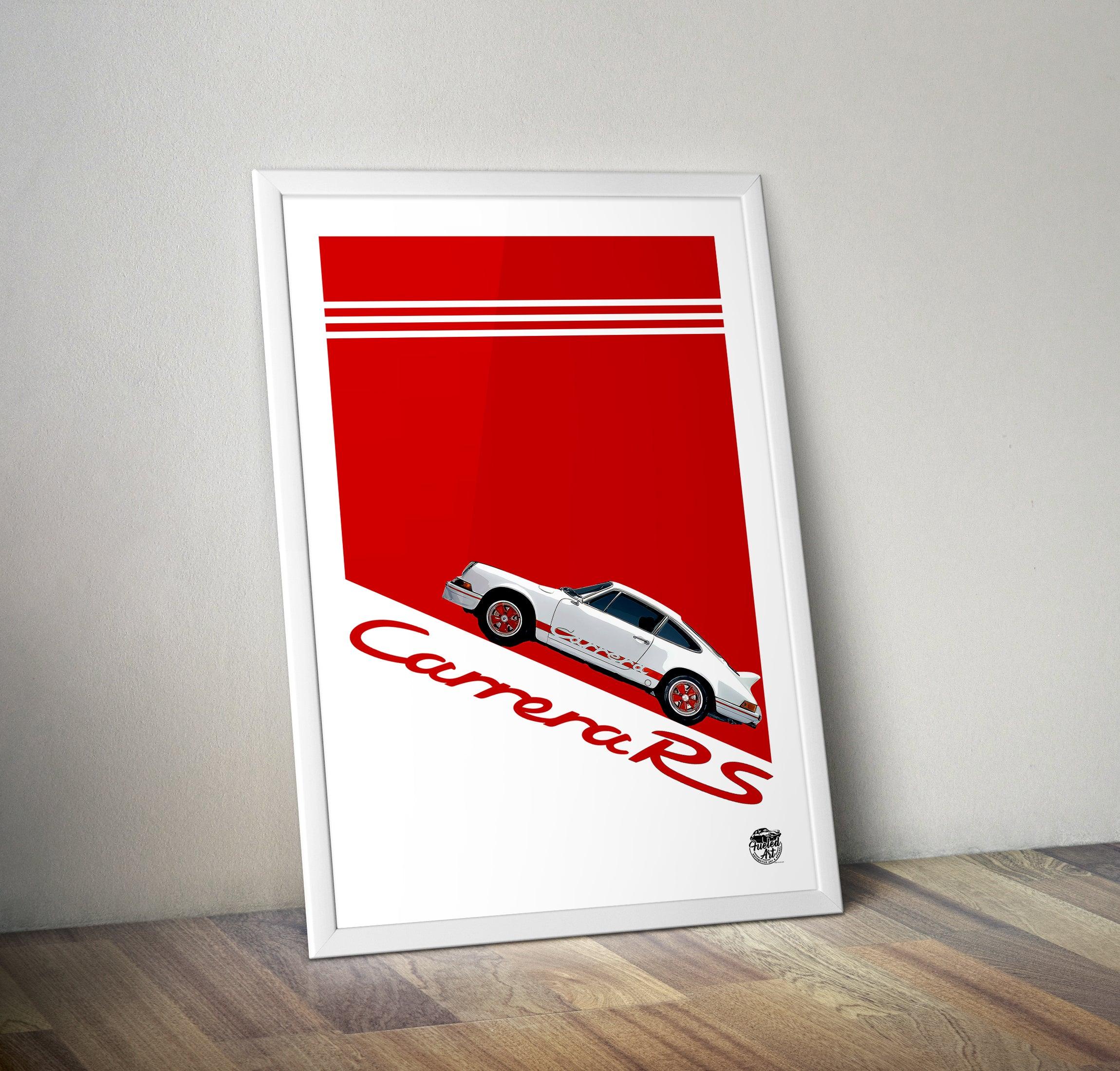 Porsche 911 Carrera 2.7 RS Print - Fueled.art