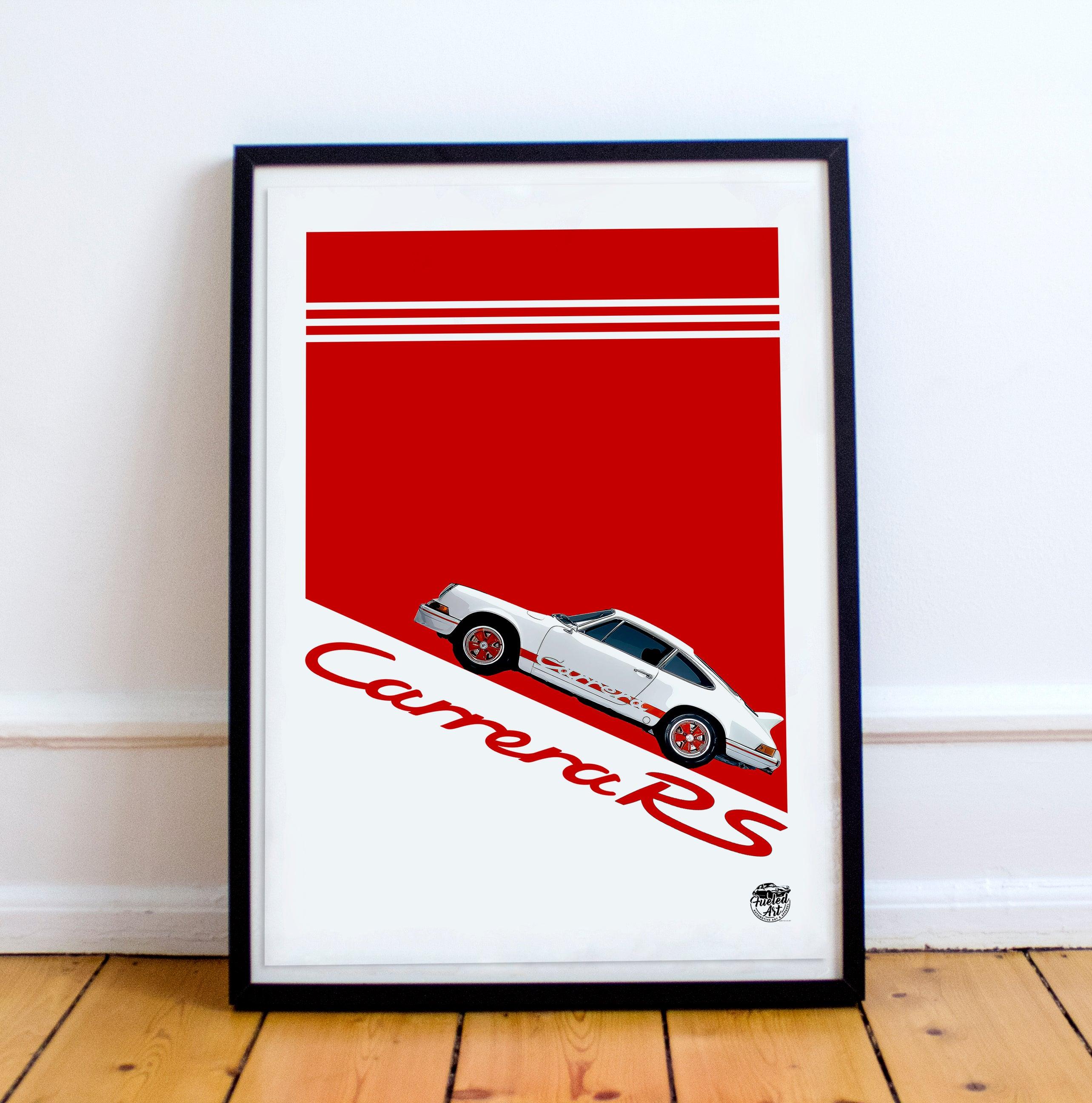 Porsche 911 Carrera 2.7 RS Print - Fueled.art