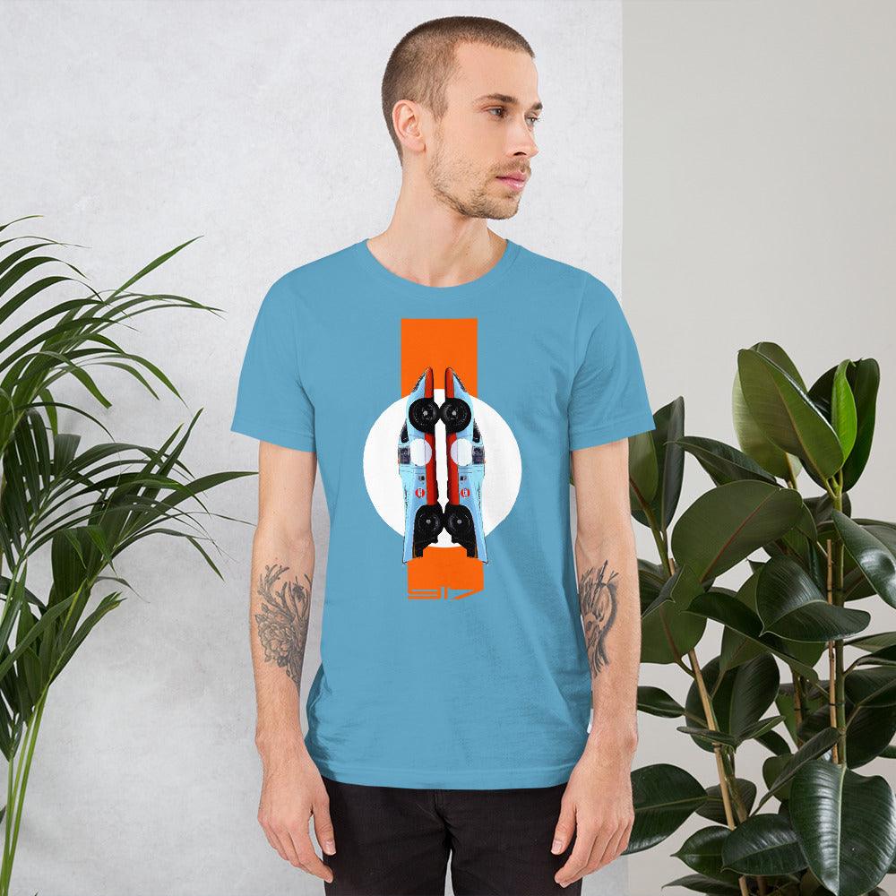 Porsche 917 Gulf - Short-Sleeve Unisex T-Shirt - Fueled.art