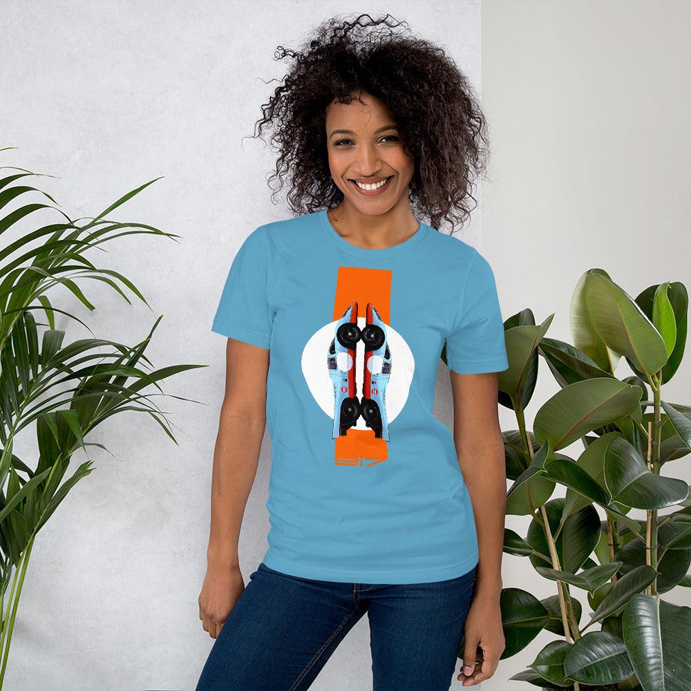 Porsche 917 Gulf - Short-Sleeve Unisex T-Shirt - Fueled.art