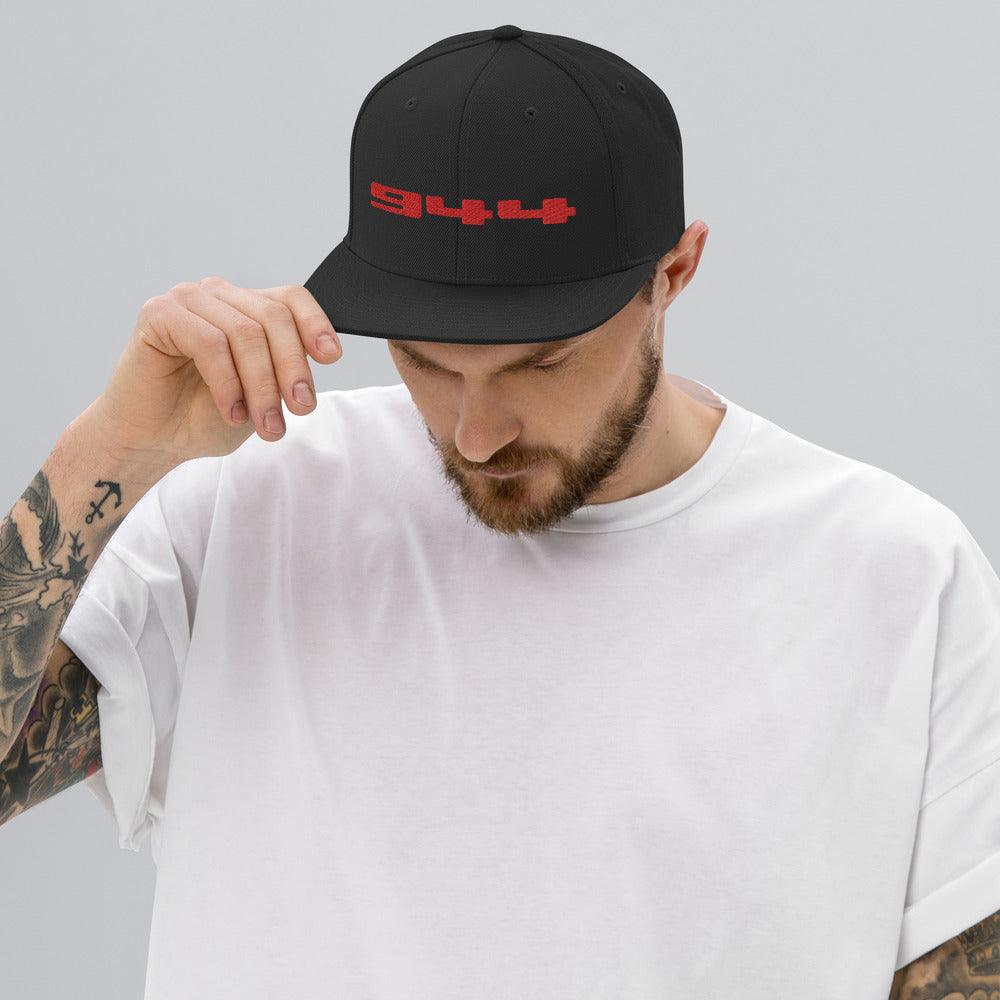 Porsche 944 - Embroidered Logo - Snapback Hat - Fueled.art