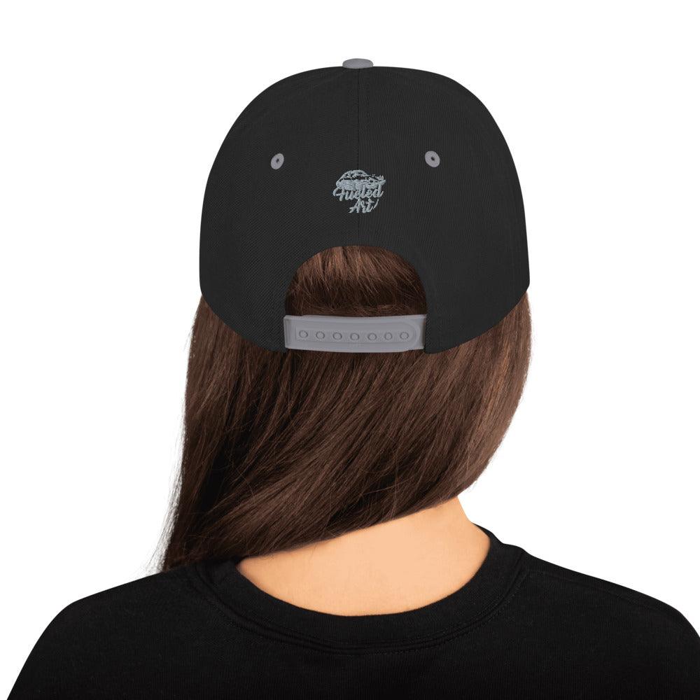 Porsche 944 - Embroidered Logo - Snapback Hat - Fueled.art