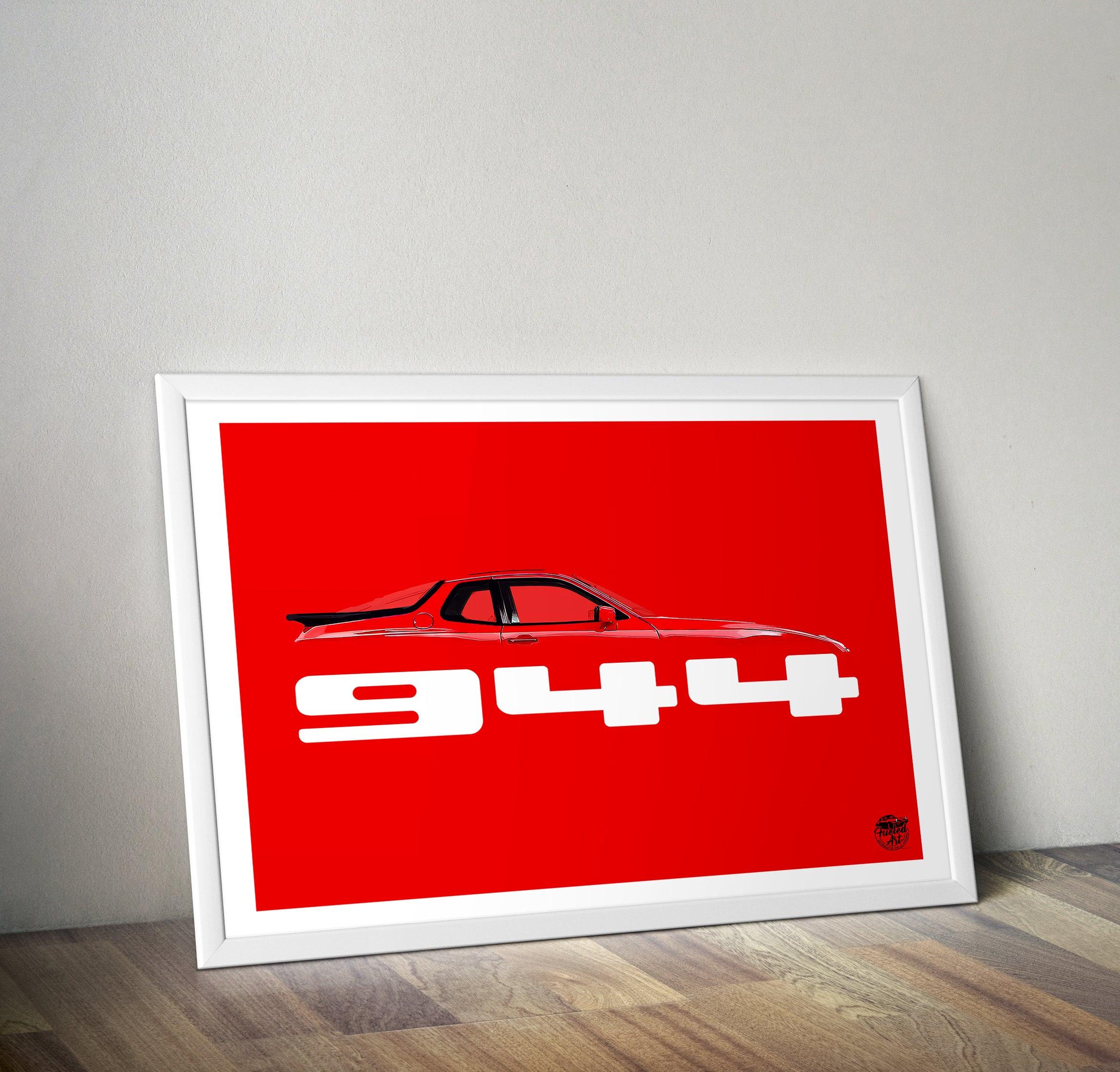 Porsche 944 Print - Fueled.art