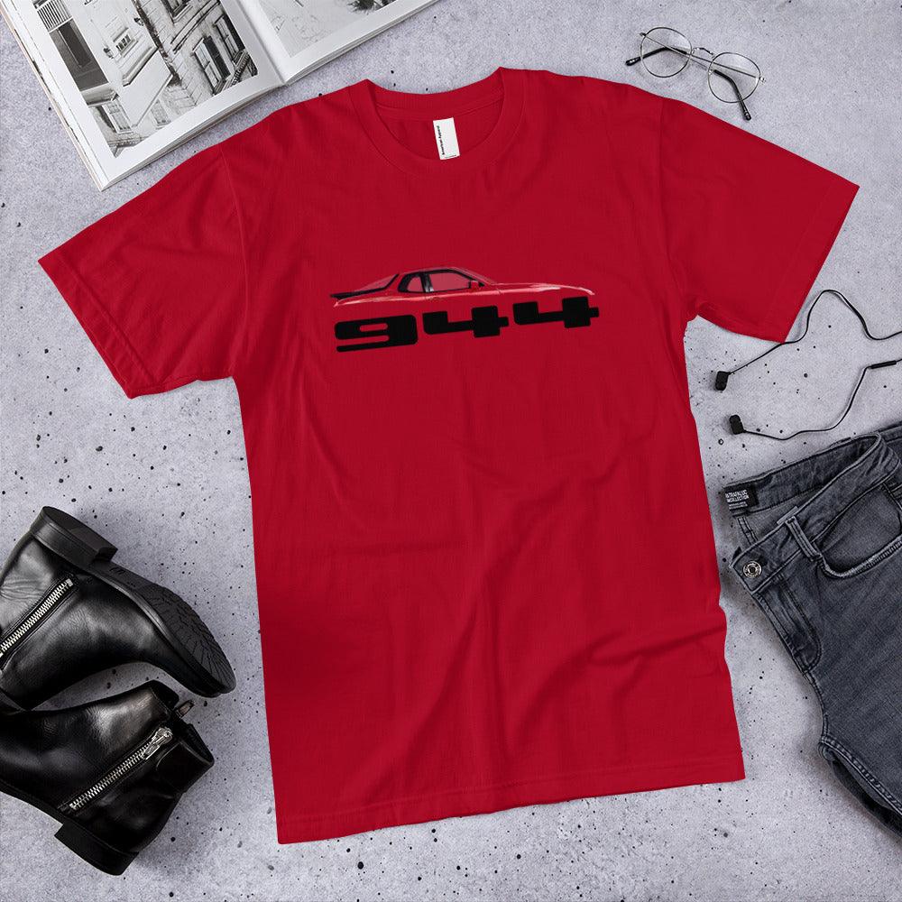 Porsche 944 - Red T-Shirt - Fueled.art