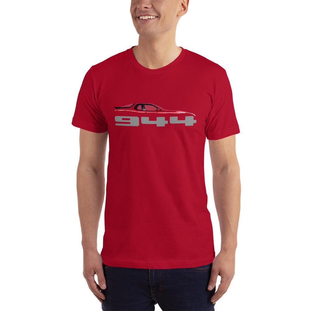 Porsche 944 - Red T-Shirt - Fueled.art