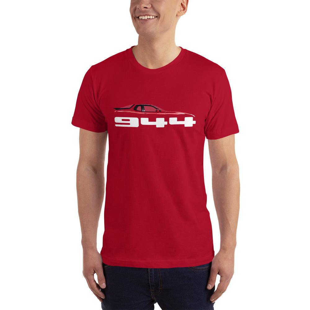 Porsche 944 - Red T-Shirt - Fueled.art