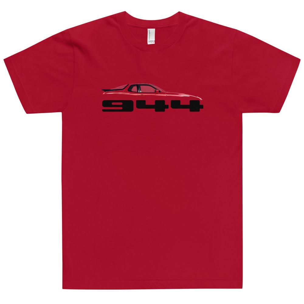 Porsche 944 - Red T-Shirt - Fueled.art