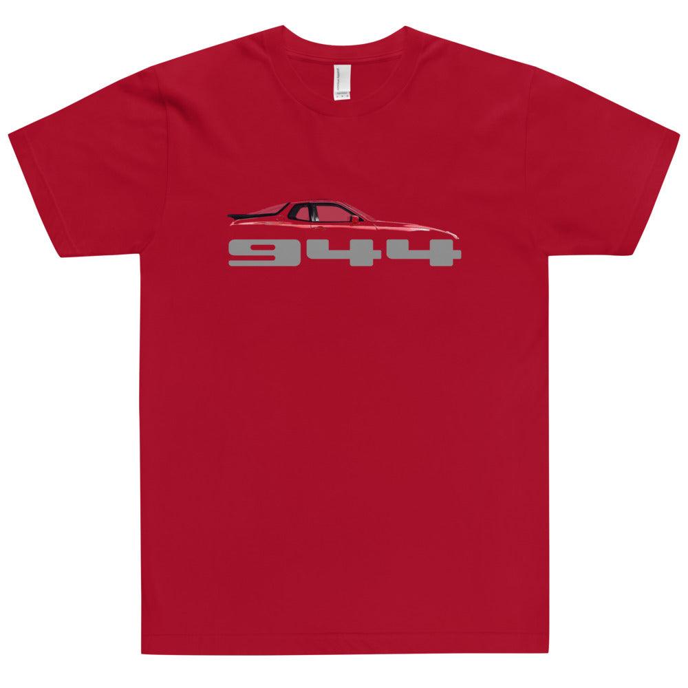 Porsche 944 - Red T-Shirt - Fueled.art