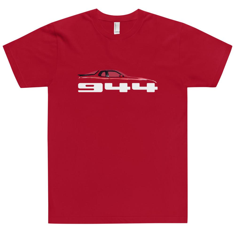 Porsche 944 - Red T-Shirt - Fueled.art