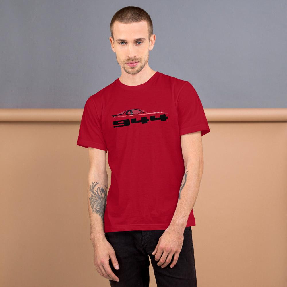 Porsche 944 - Red T-Shirt - Fueled.art