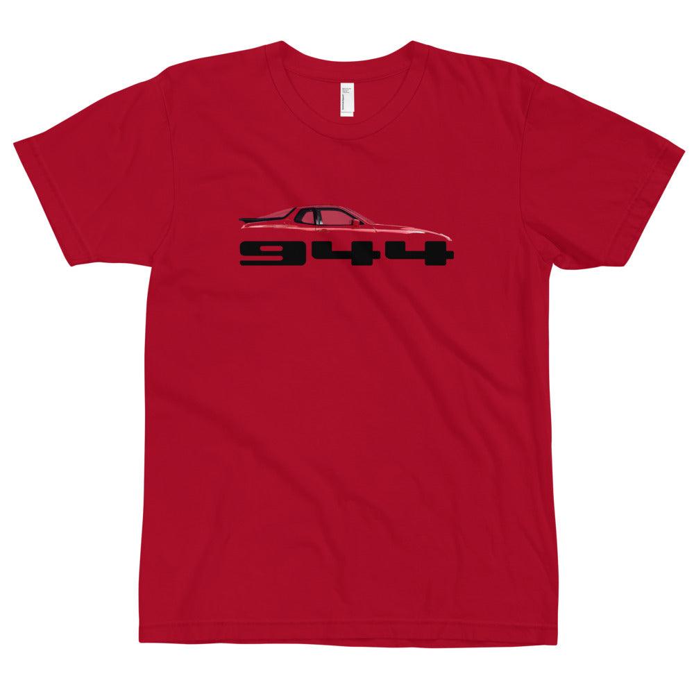 Porsche 944 - Red T-Shirt - Fueled.art