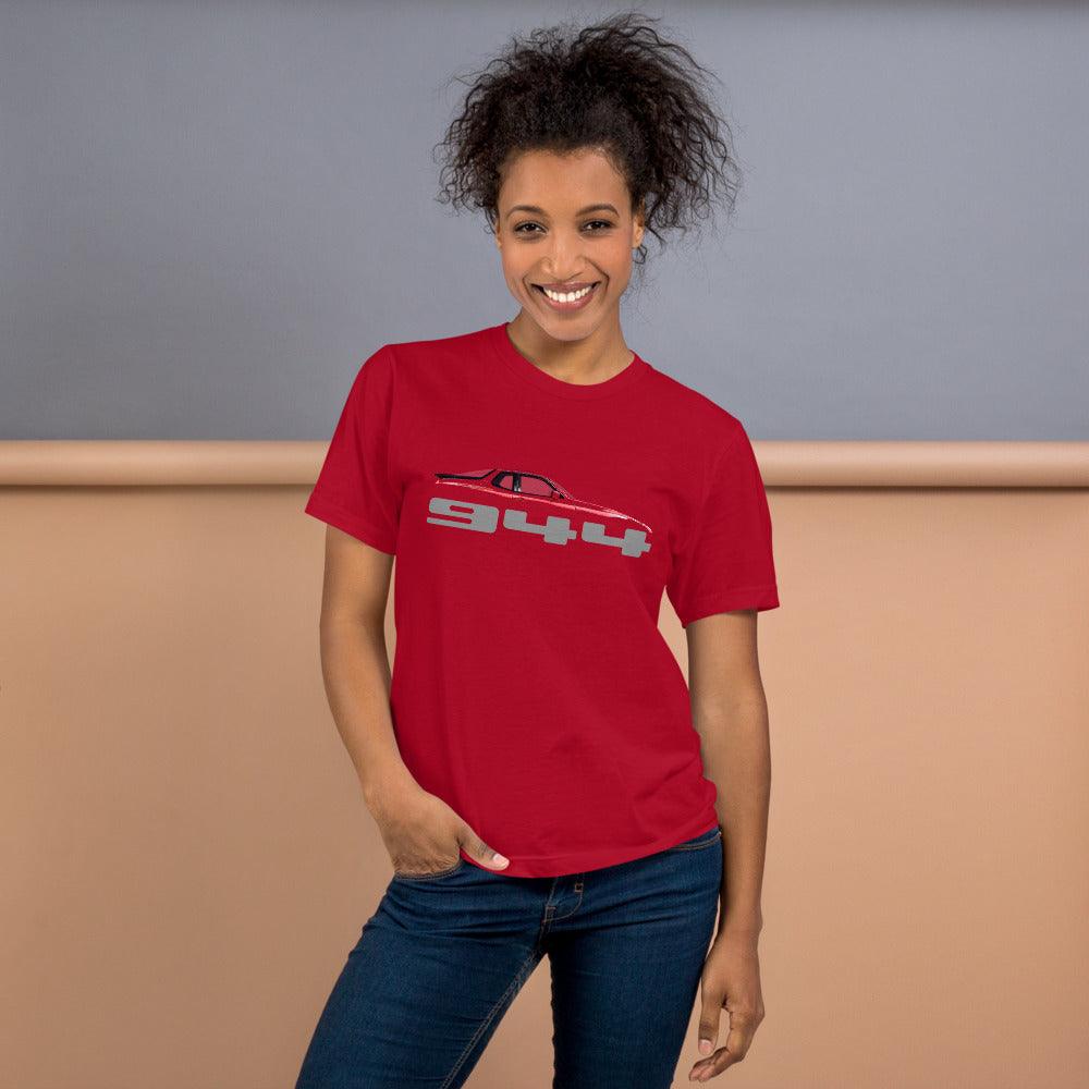 Porsche 944 - Red T-Shirt - Fueled.art