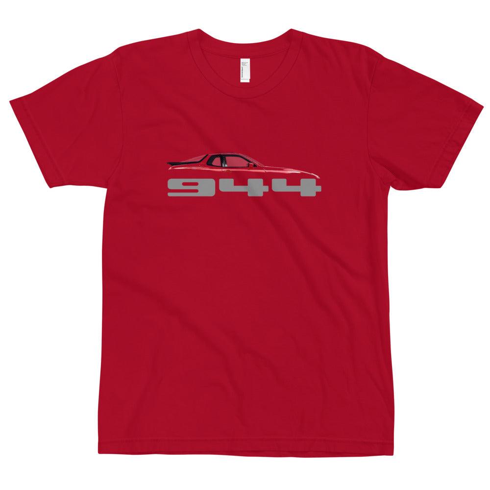 Porsche 944 - Red T-Shirt - Fueled.art