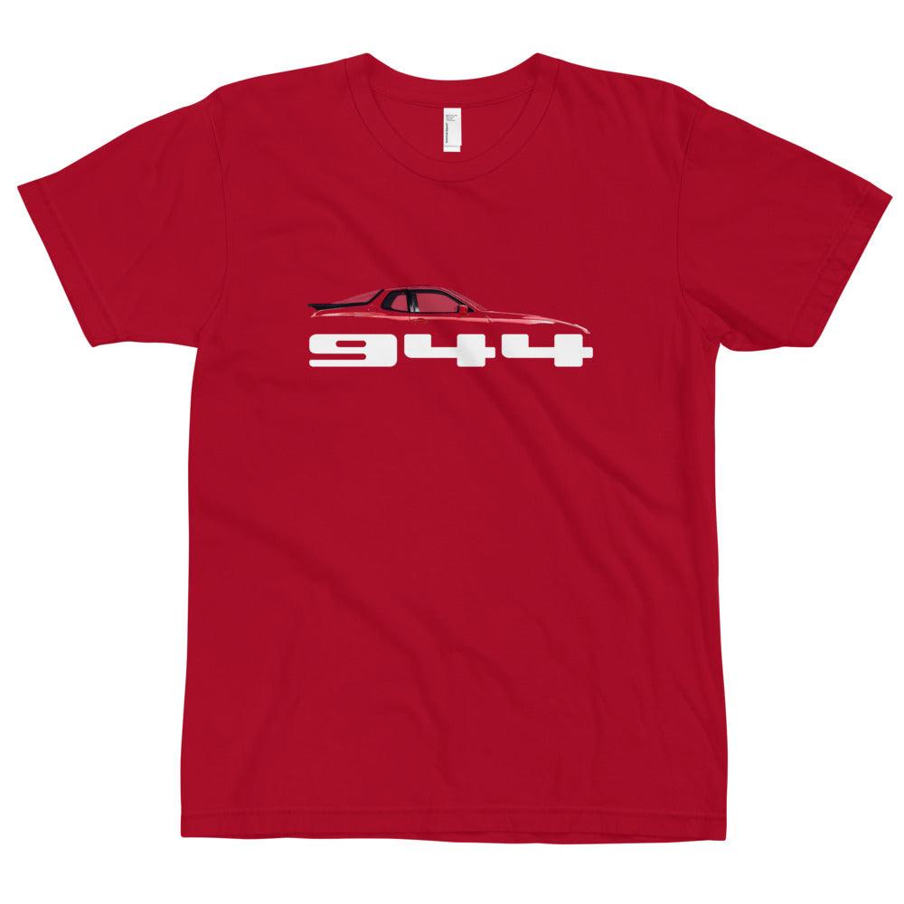 Porsche 944 - Red T-Shirt - Fueled.art