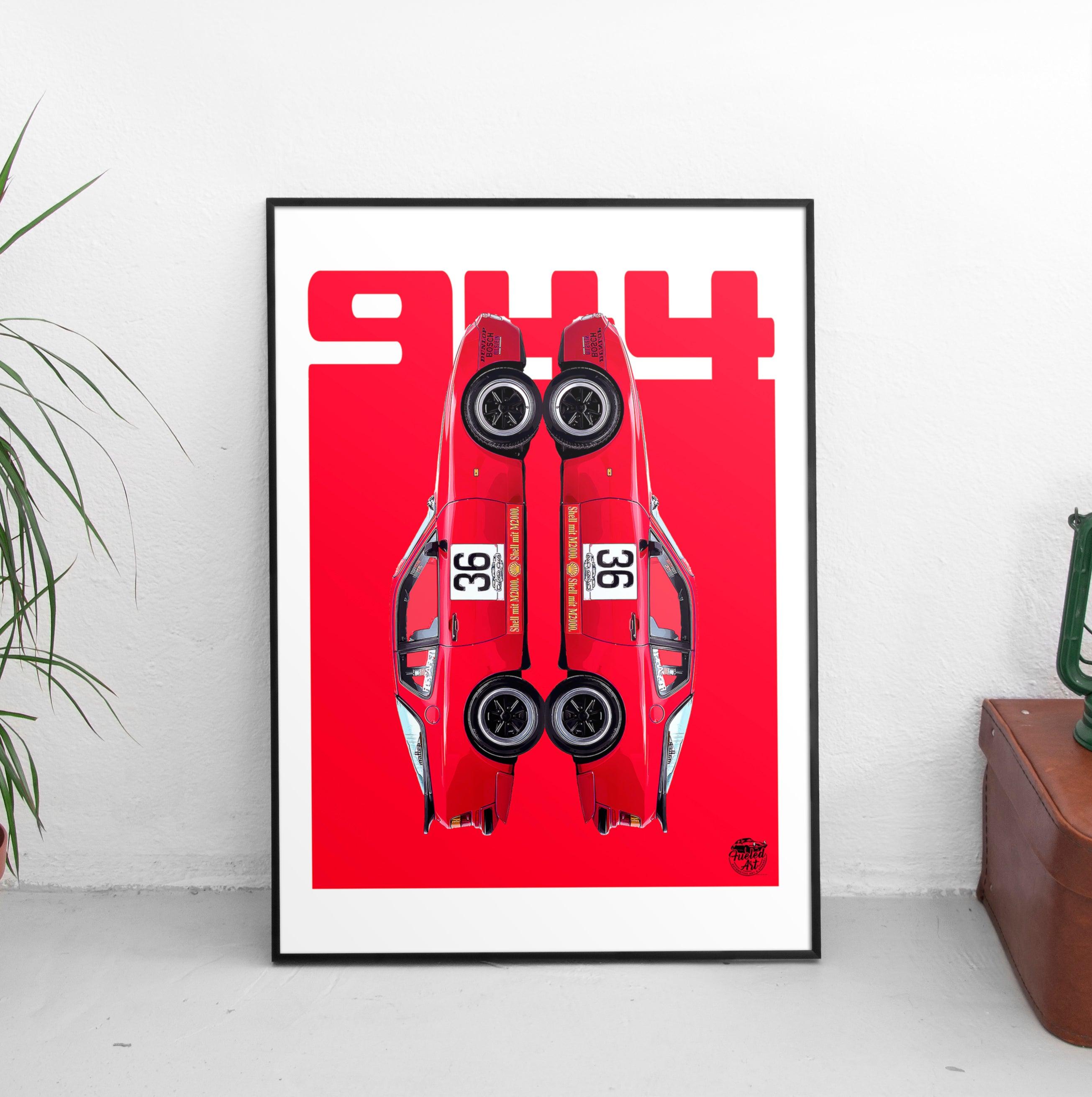 Porsche 944 Turbo Cup Print - Fueled.art