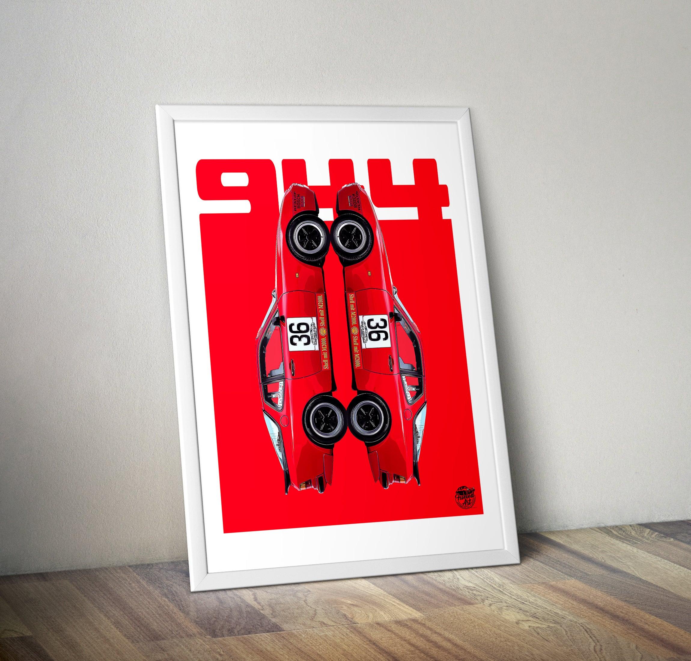 Porsche 944 Turbo Cup Print - Fueled.art