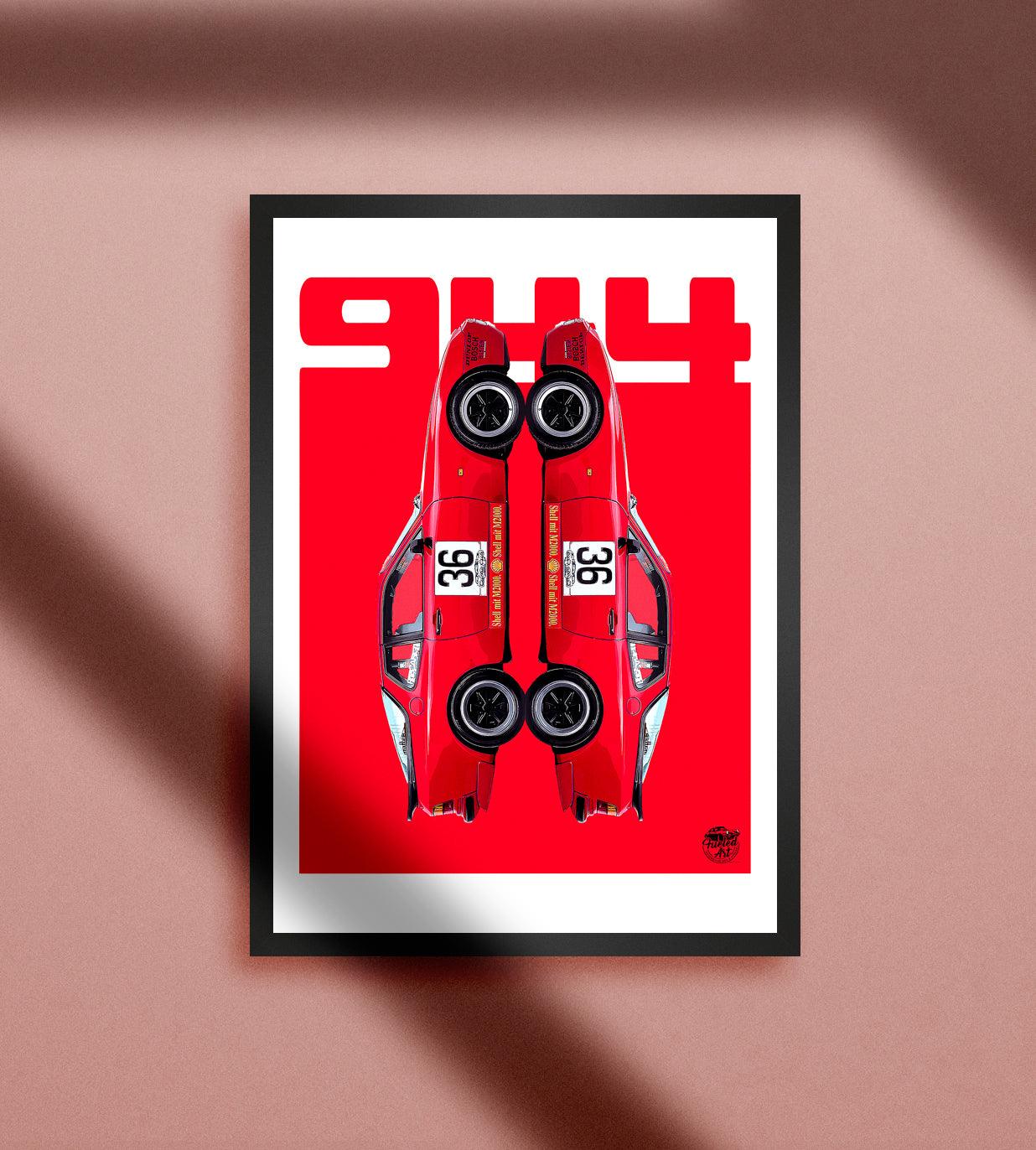 Porsche 944 Turbo Cup Print - Fueled.art