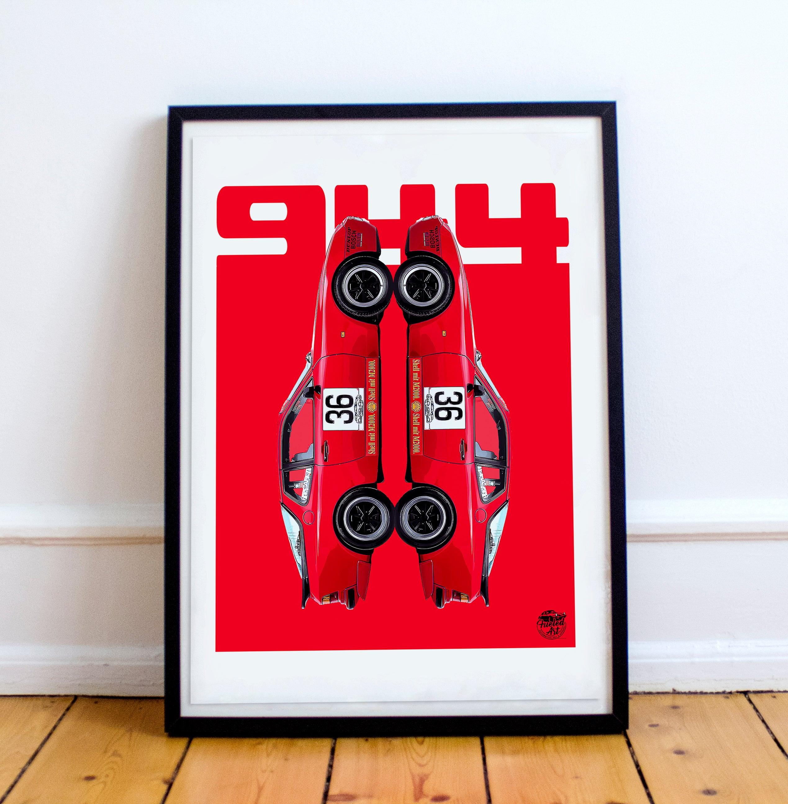 Porsche 944 Turbo Cup Print - Fueled.art