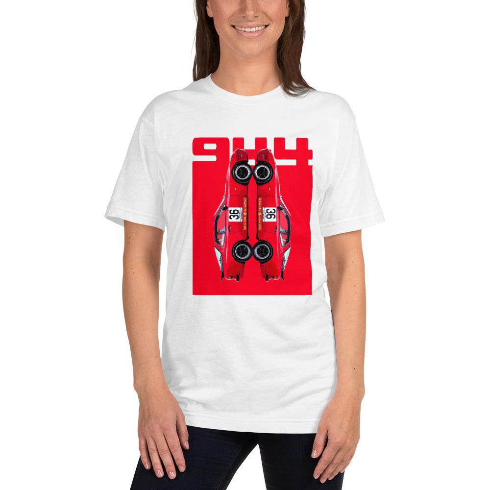 Porsche 944 Turbo Cup - White T-Shirt - Fueled.art